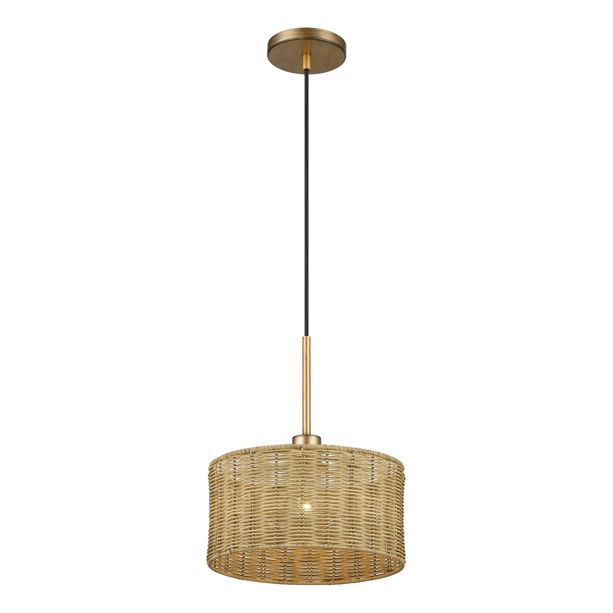 Weavington 12 Inch Mini Pendant by Livex Lighting