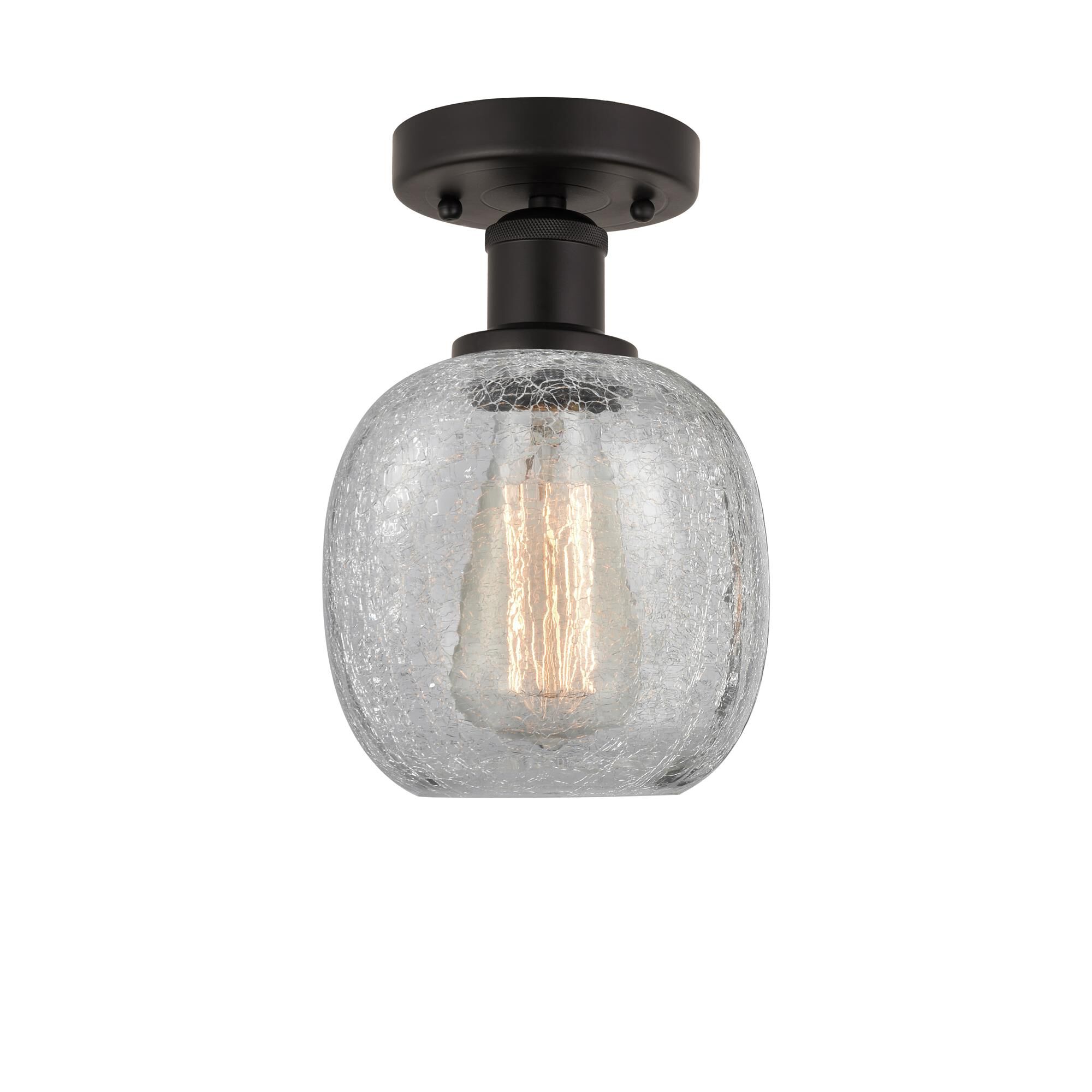 Bruno Marashlian Belfast 6 Inch 1 Light Semi Flush Mount by Innovations Lighting