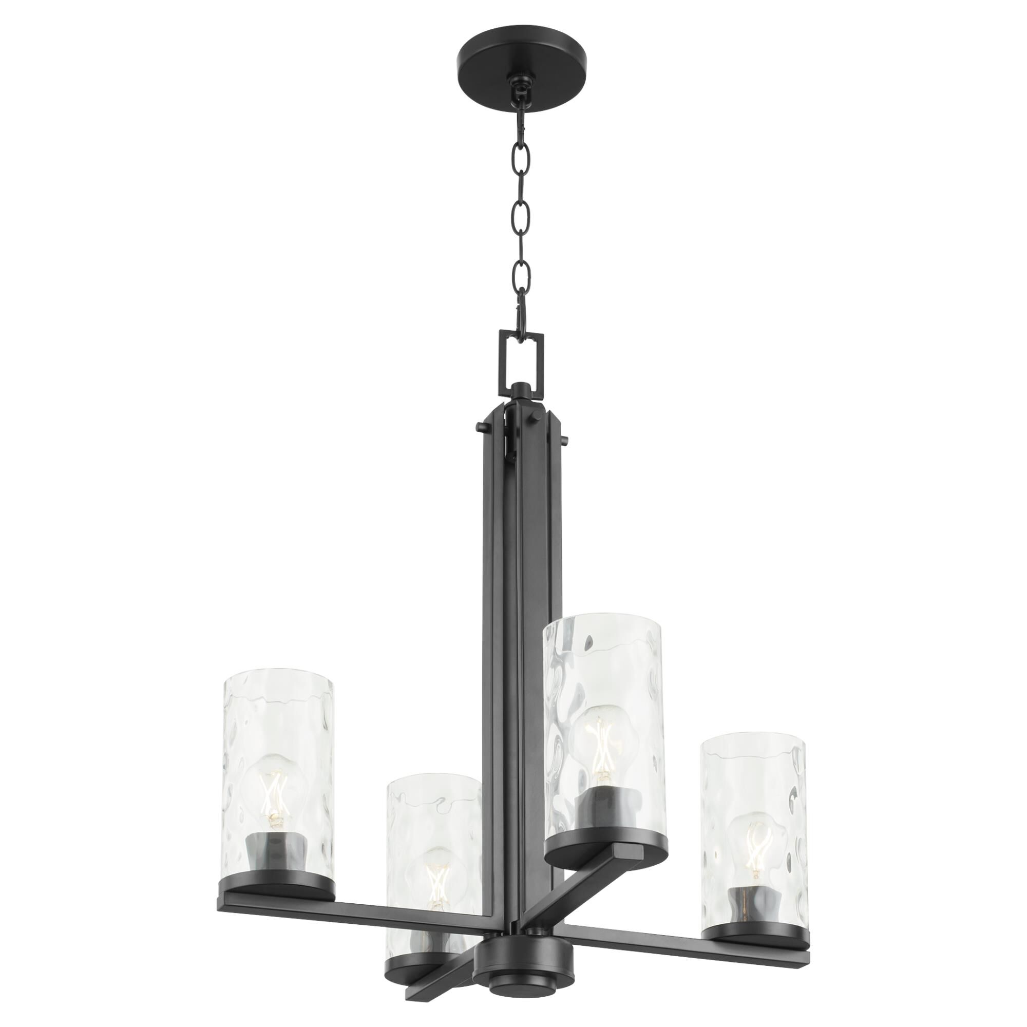 Steinway 22 Inch 4 Light Mini Chandelier by Quorum International