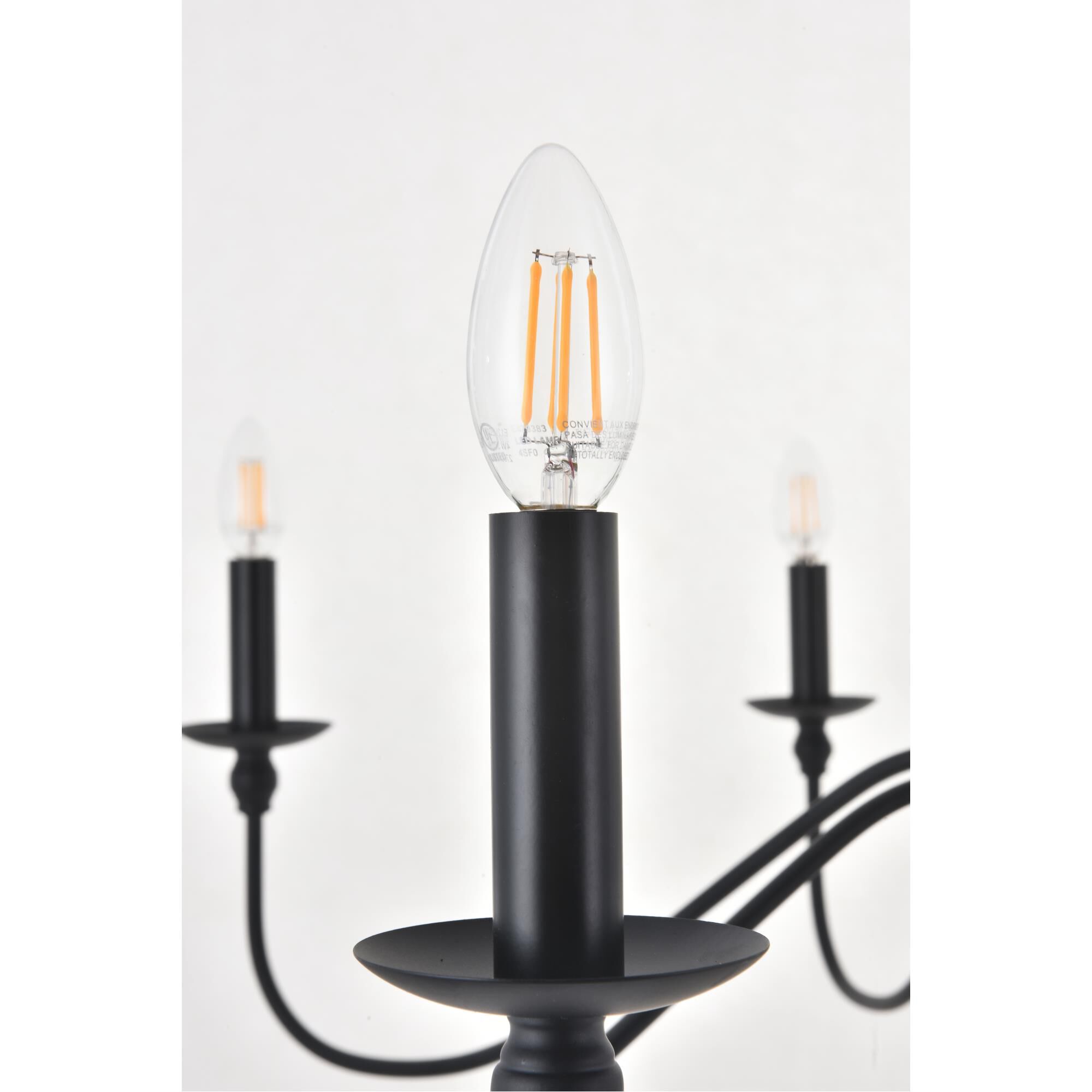 Rohan 42 Inch 8 Light Chandelier by Elegant Lighting