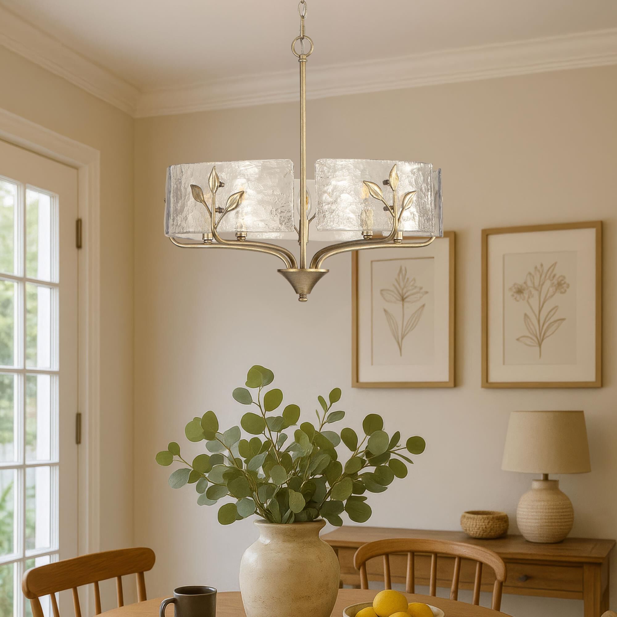 Boem 24 Inch Large Pendant by Golden Lighting