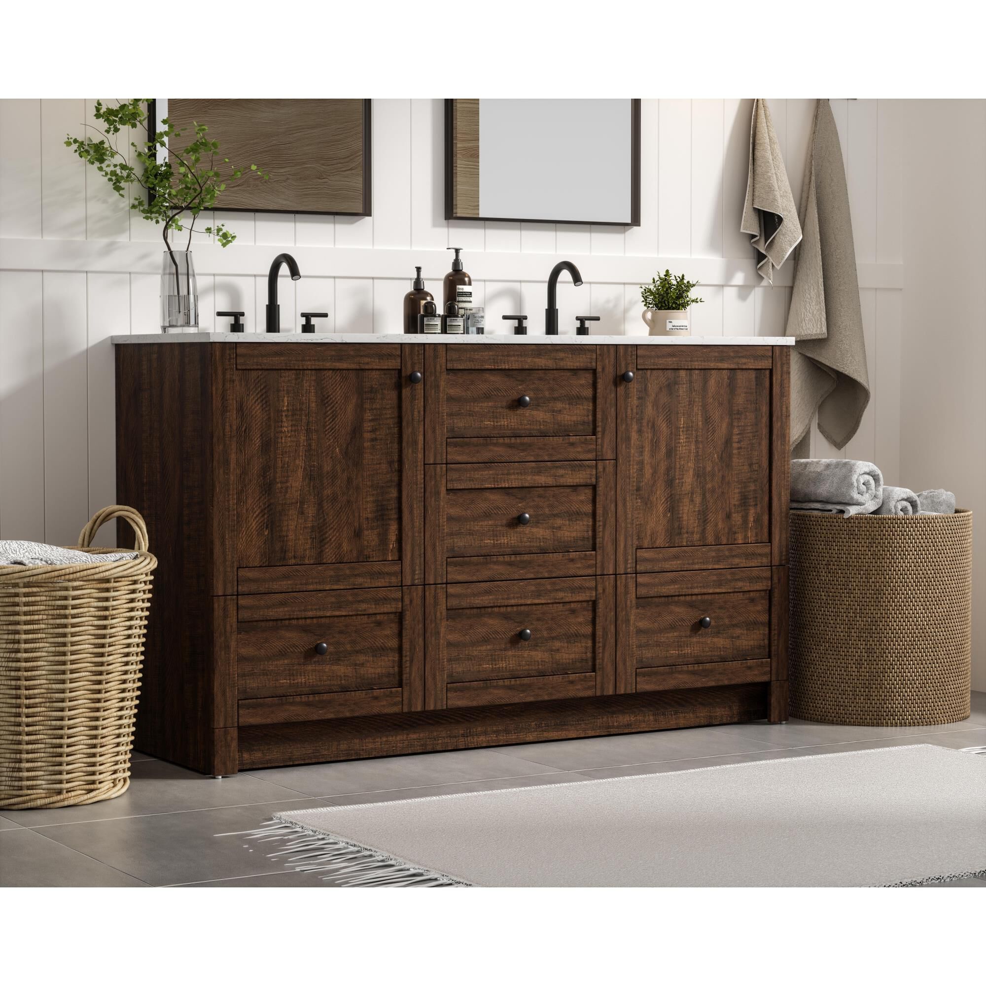 Shown in Expresso finish