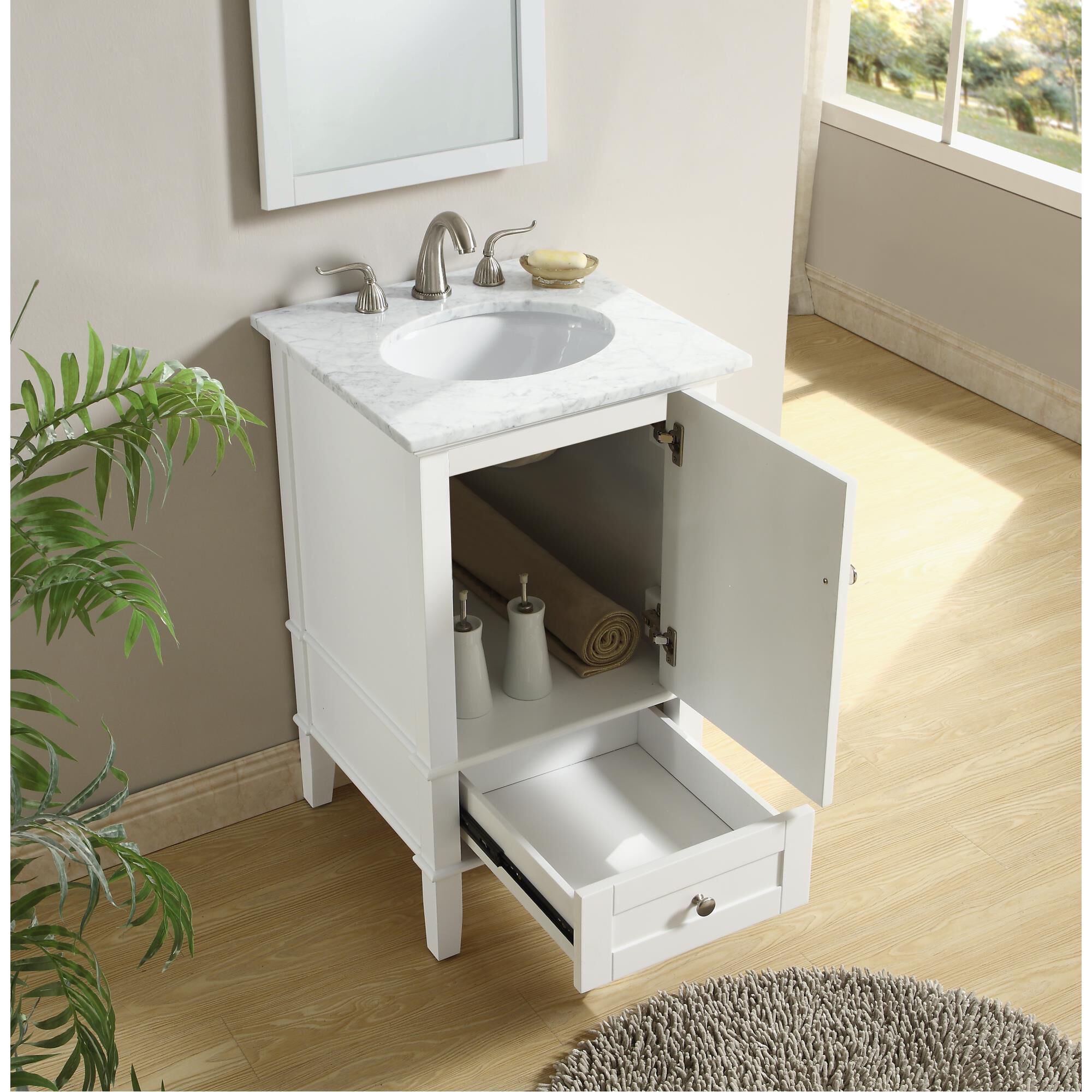 Luxe Bath Vanity by Elegant Decor