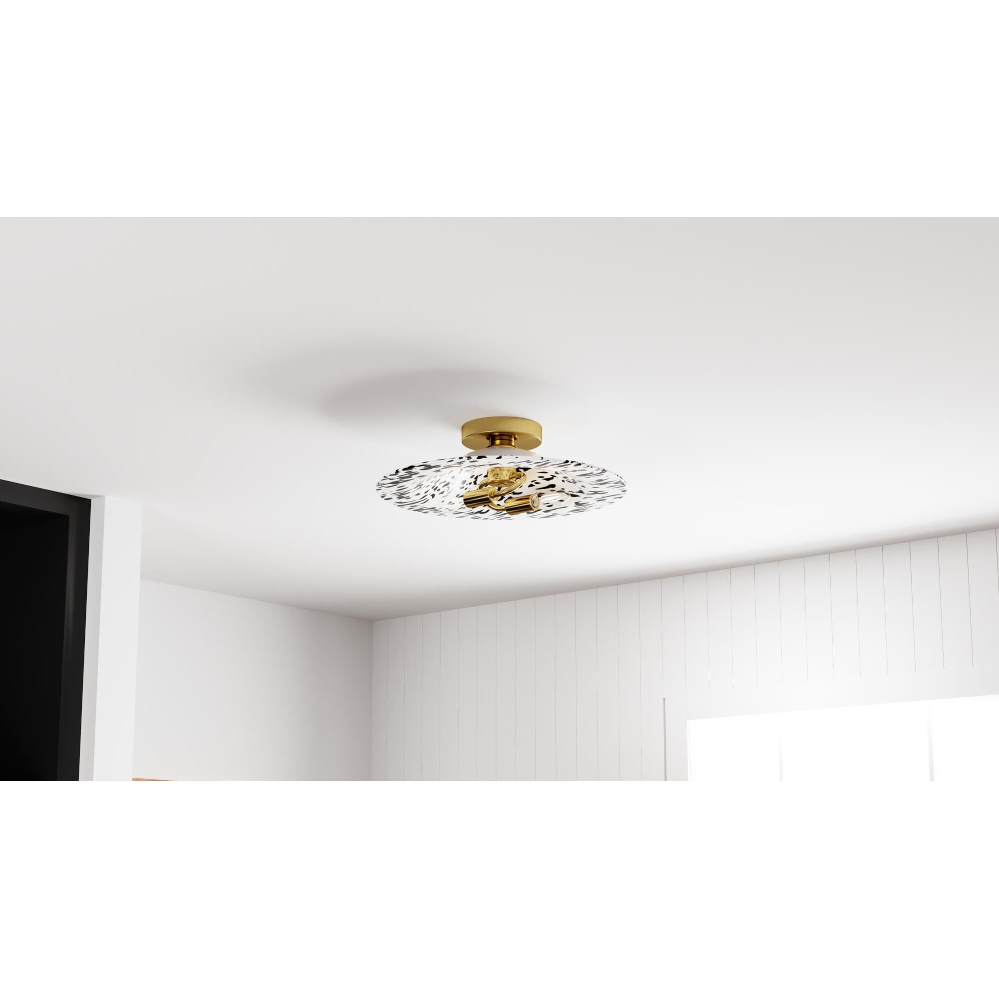 Indigo 16 Inch Flush Mount by Quoizel
