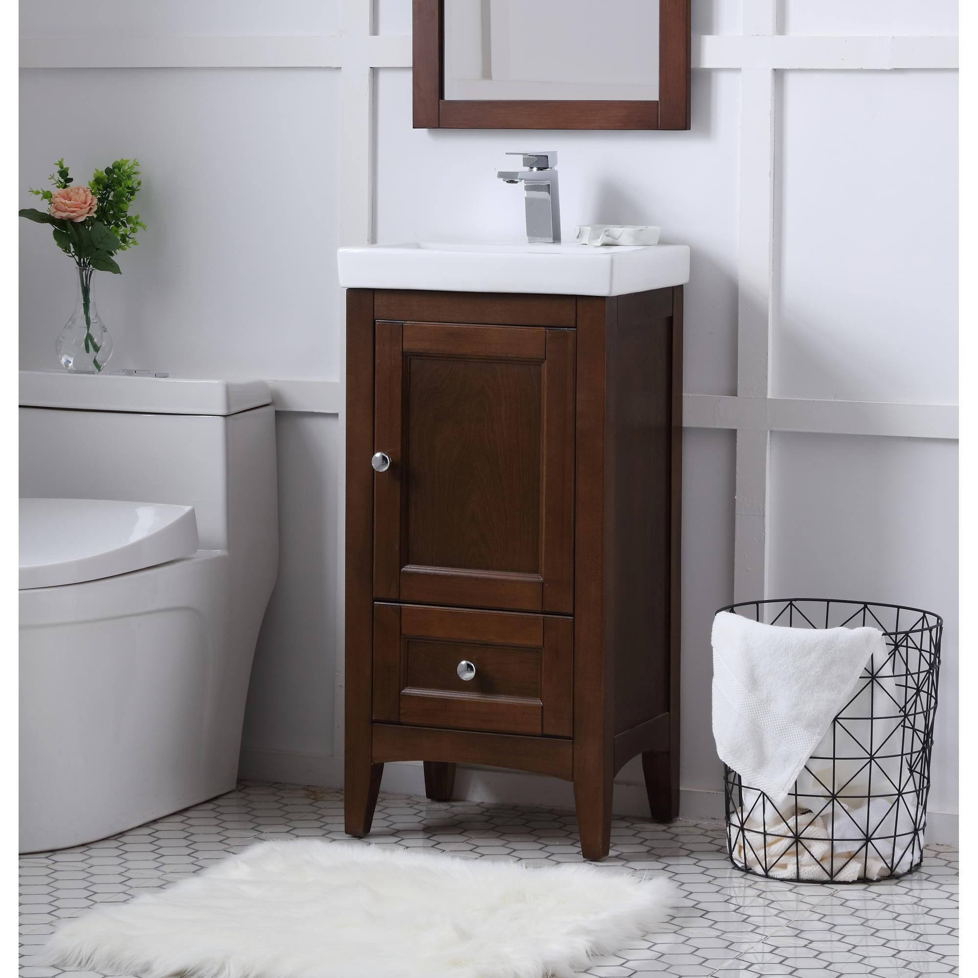 Shown in Antique Coffee finish