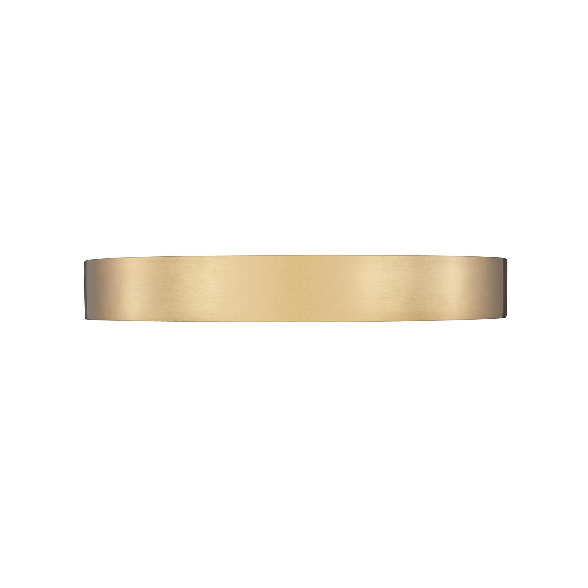 Shown in Modern Gold finish and Frosted glass and Frosted shade