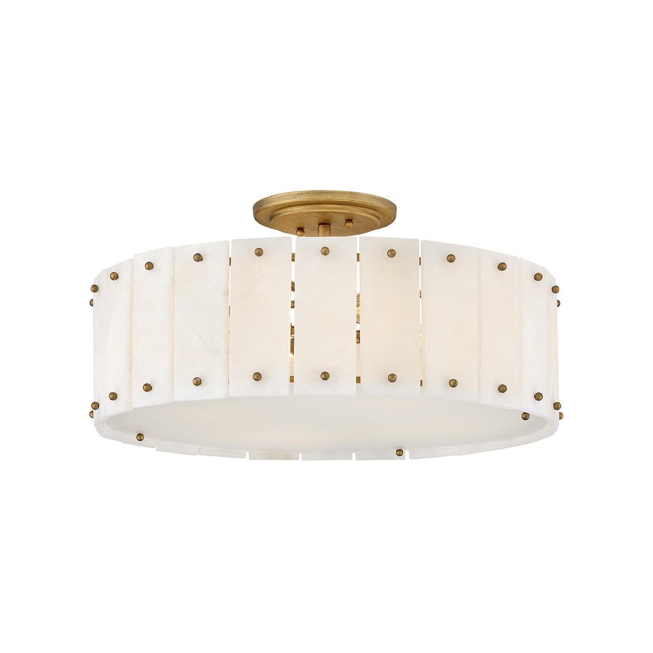 Simone 21 Inch Semi Flush Mount by Fredrick Ramond