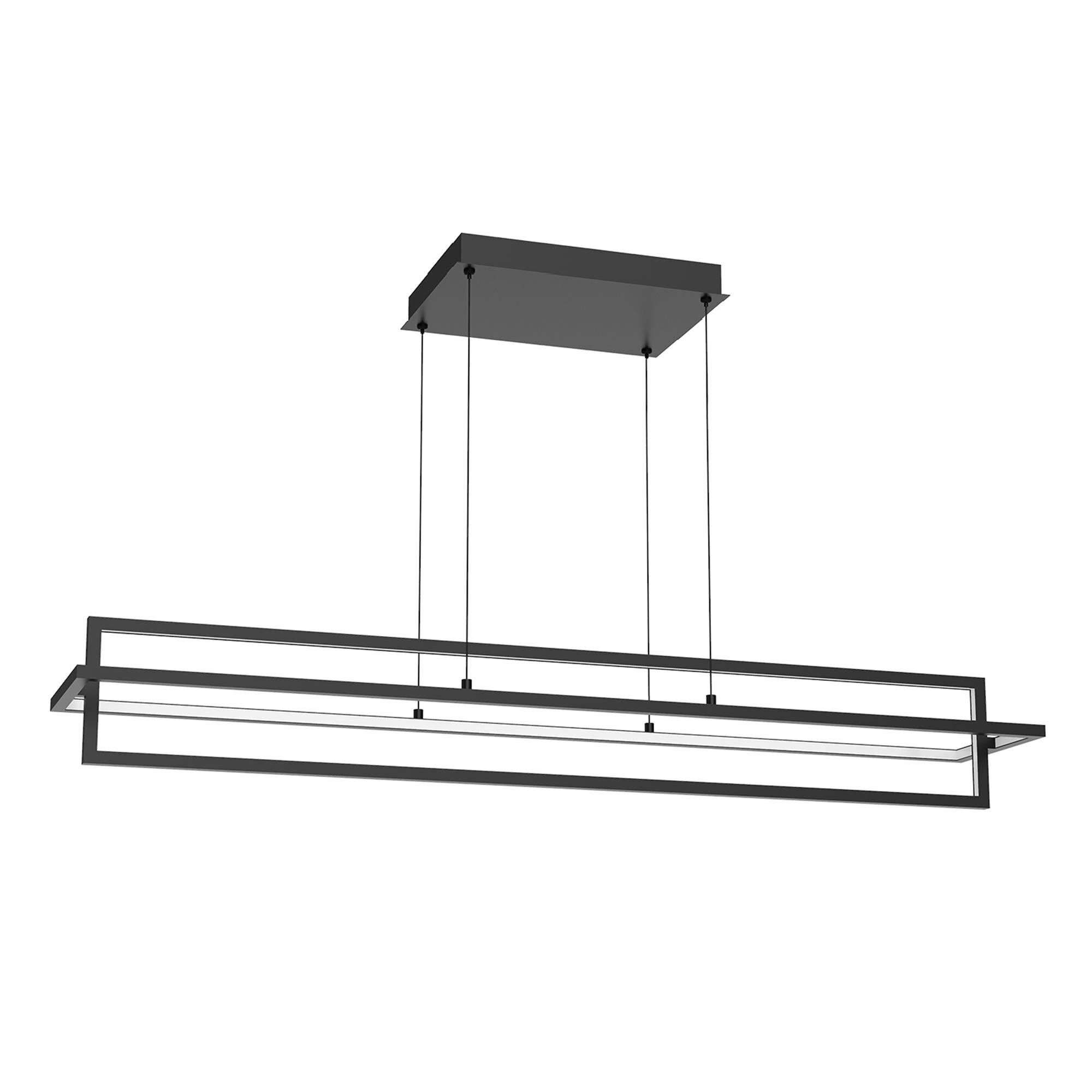 Shown in Black finish and Frosted Acrylic glass