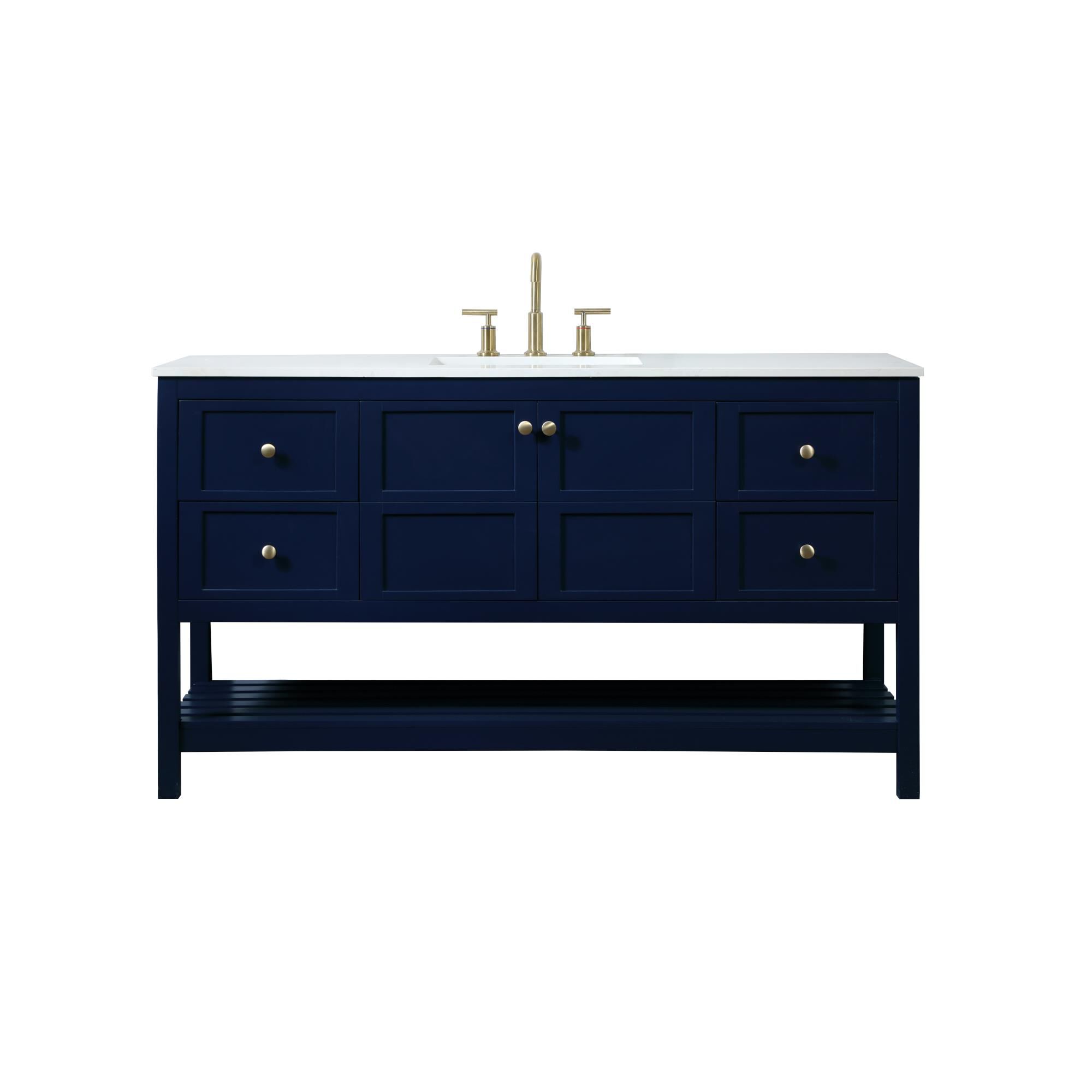 Shown in Blue finish