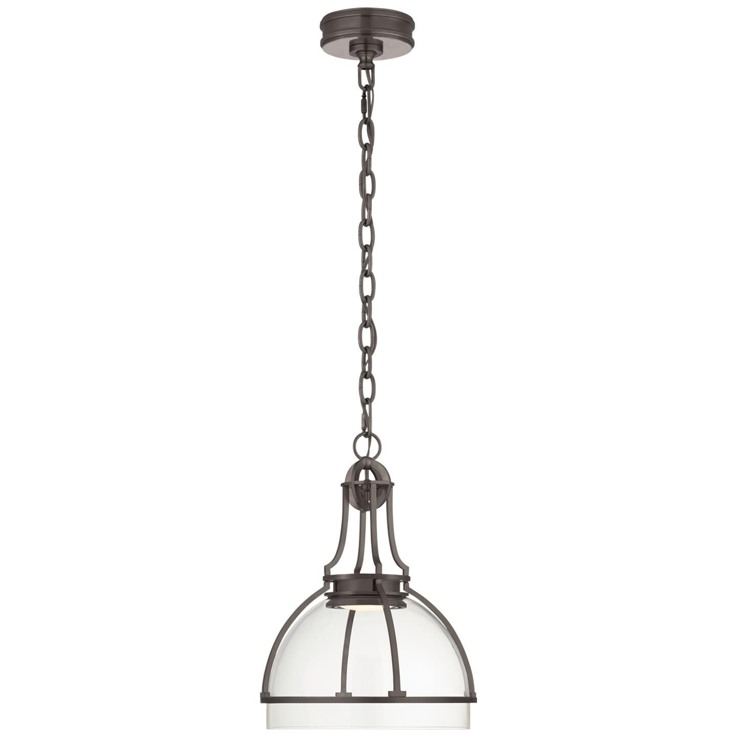 Visual Comfort Signature Collection Chapman & Myers Gracie 12 Inch LED Mini Pendant
