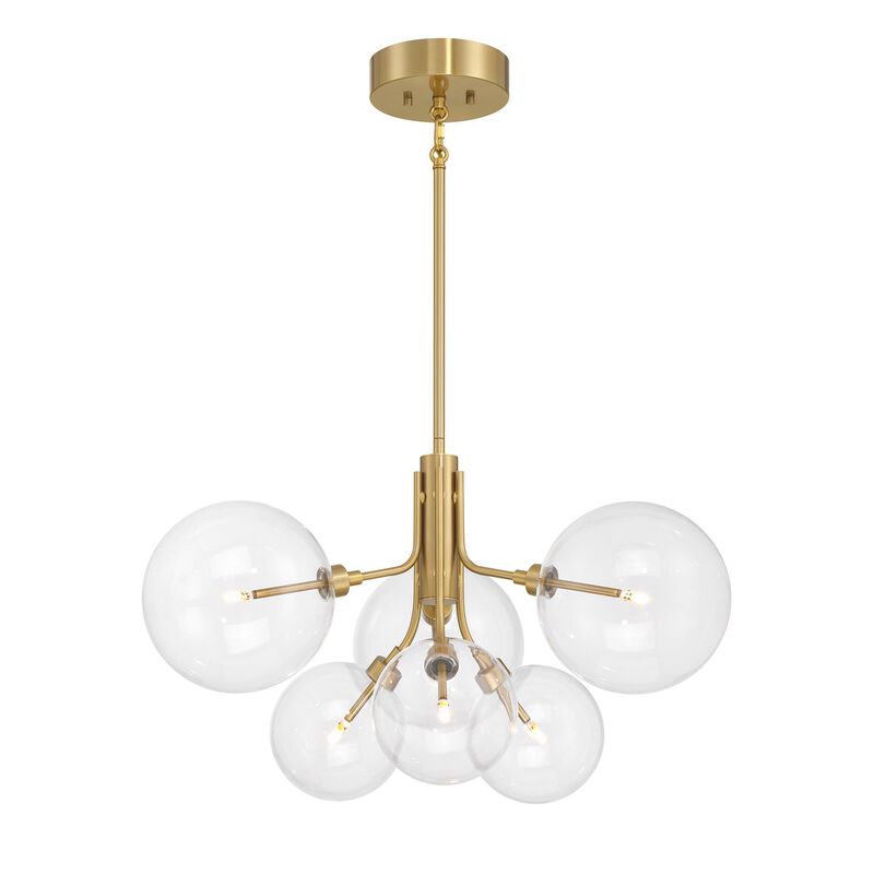 27 Inch Chandelier by Meridian Lighting