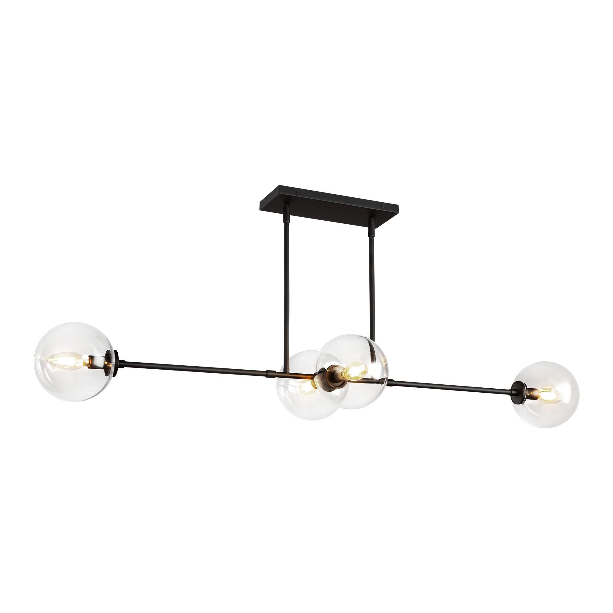 Cassia 48 Inch Linear Suspension Light by Alora Mood