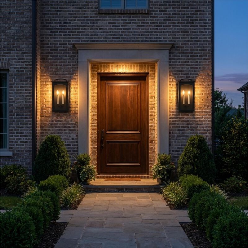 Chapman & Myers Modesto 19 Inch Outdoor Wall Light by Visual Comfort Studio