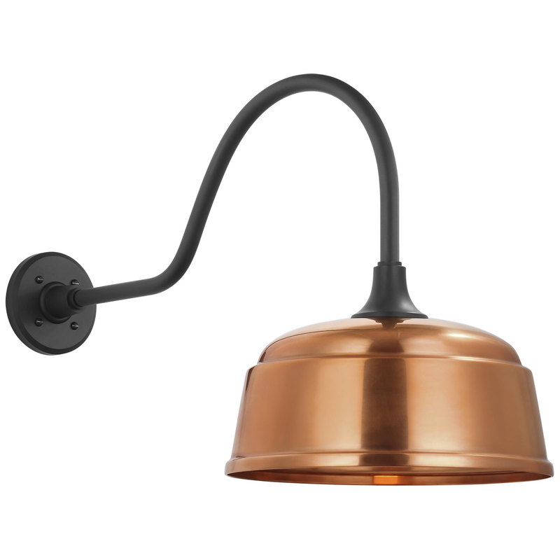 Thomas O'Brien Academy Barn Light 17 Inch Outdoor Wall Light by Visual Comfort Signature Collection