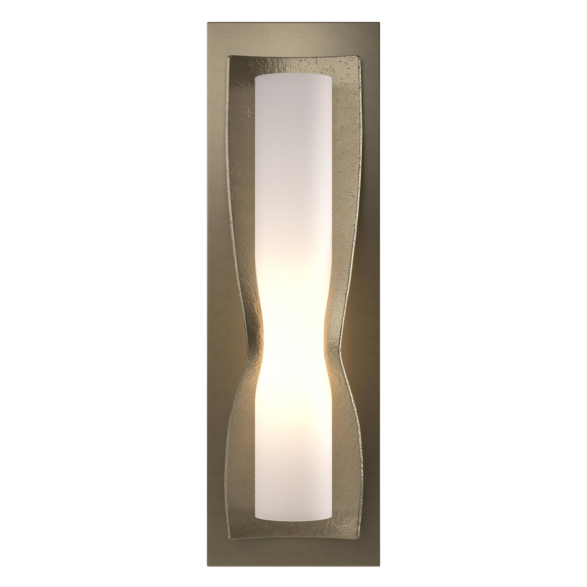 Shown in Soft Gold finish and Opal  glass