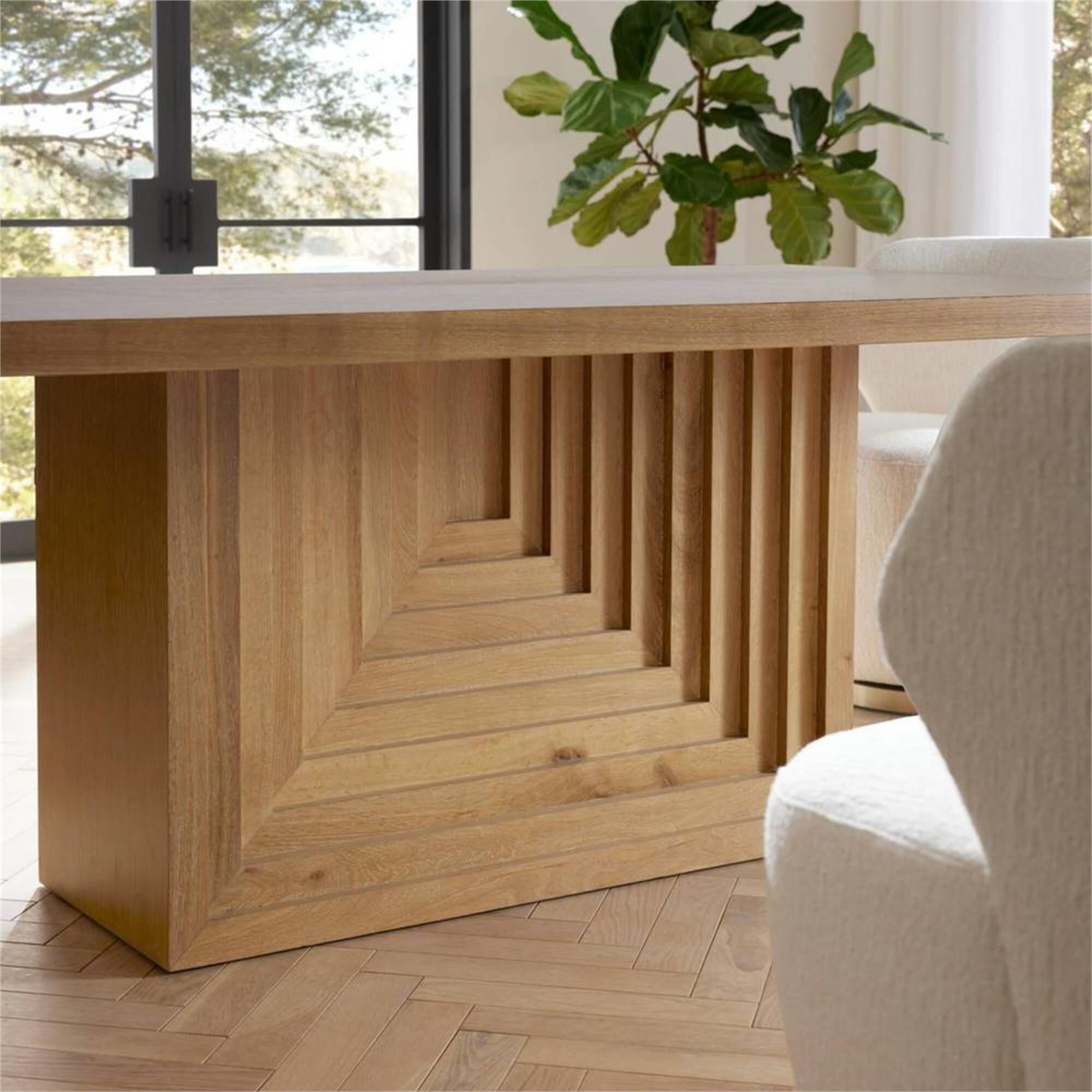 Crockett 80 Inch Dining Table by Arteriors Home