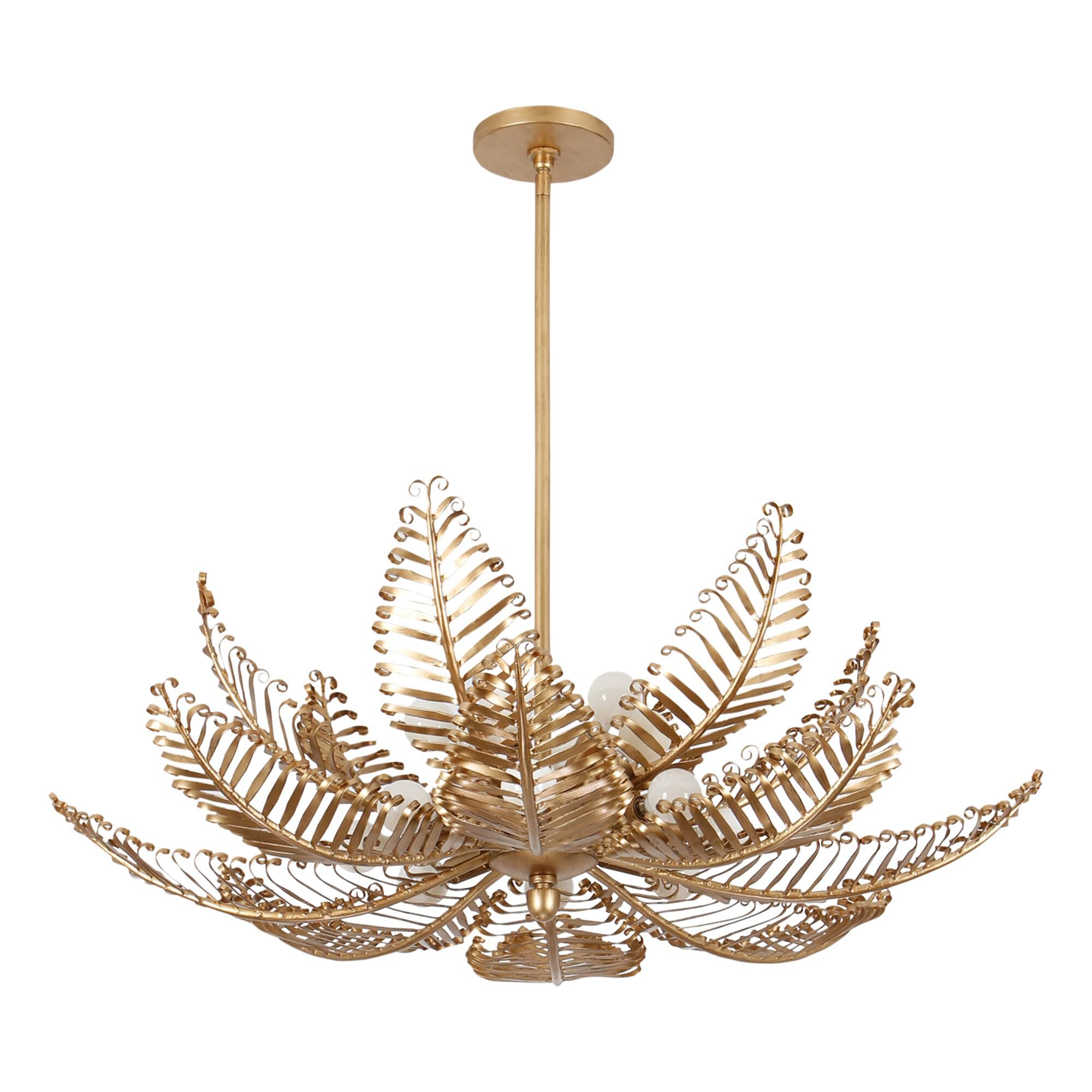 Fern 36 Inch Chandelier by Kalco Lighting