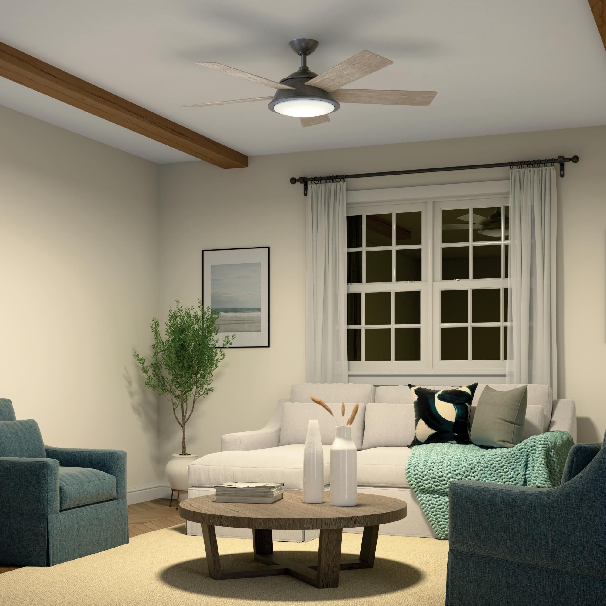 Verdi 56 Inch Ceiling Fan with Light Kit by Kichler Lighting
