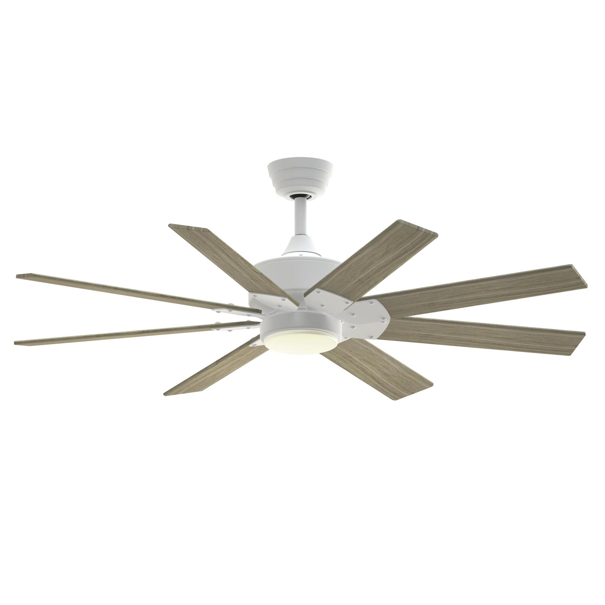 Levon Custom 52 Inch Ceiling Fan with Light Kit by Fanimation