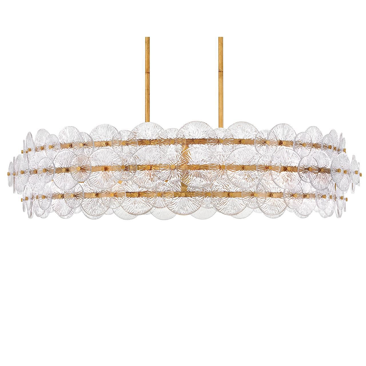Rene 45 Inch Chandelier by Fredrick Ramond
