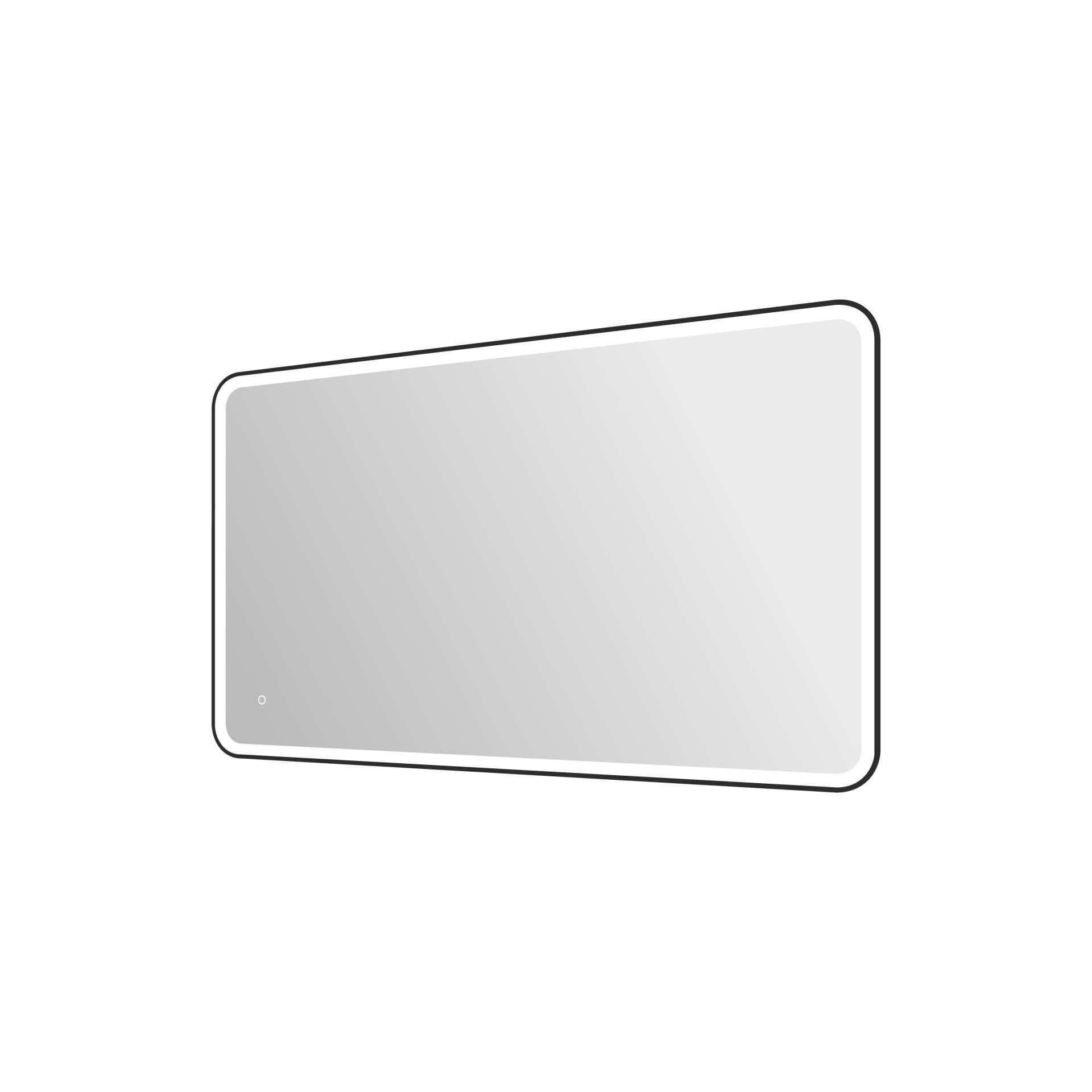 Harmoni 60 Inch Round LED Lighted Mirror by Elegant Decor