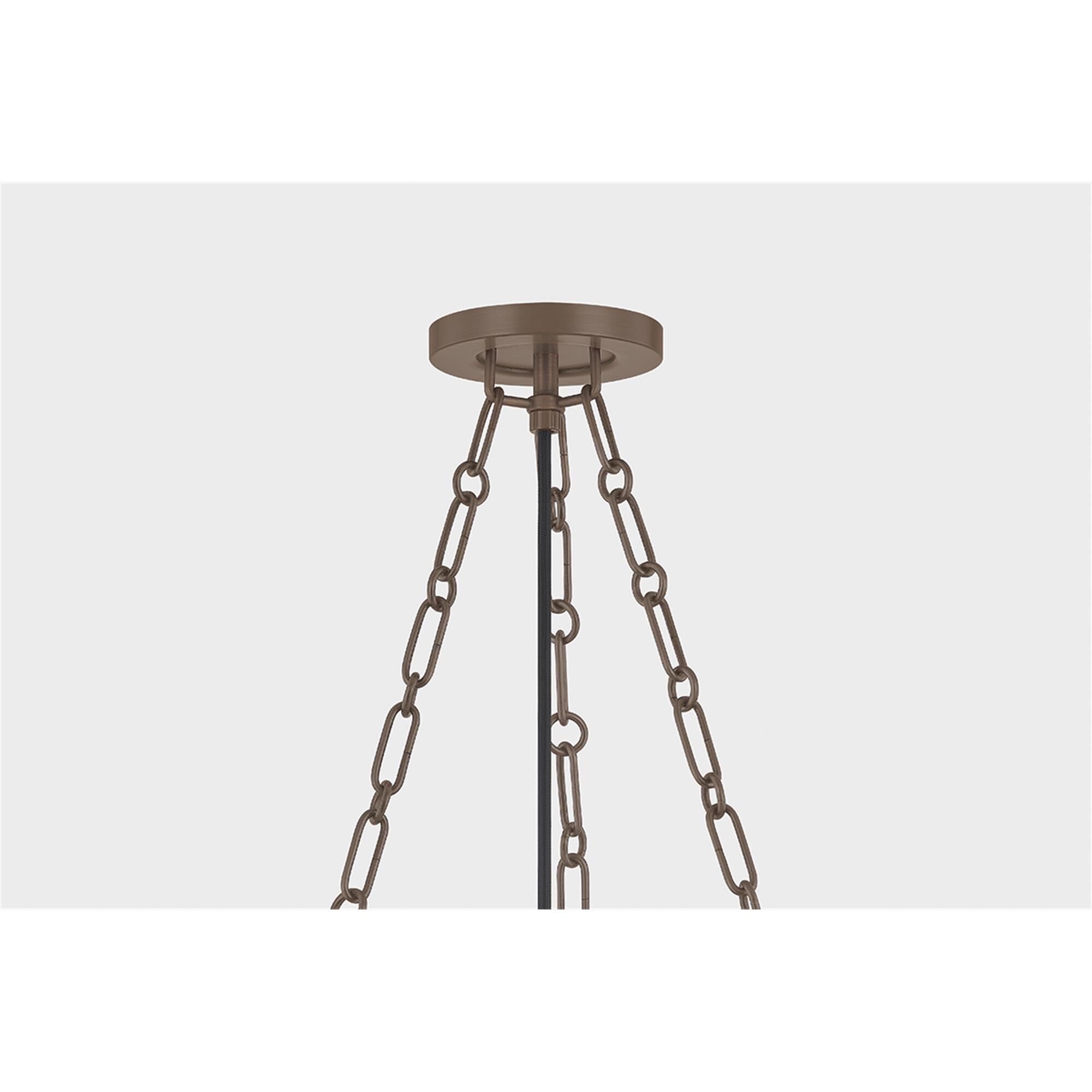 Shown in Bronze finish and Opal Glossy glass