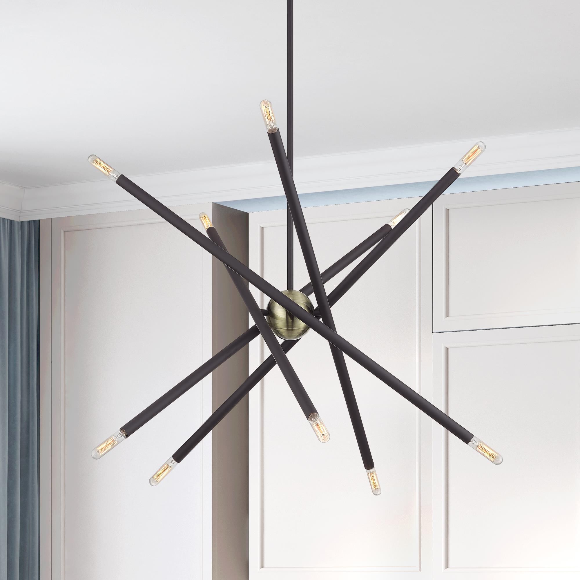 Shown in Bronze with Antique Brass Accents finish