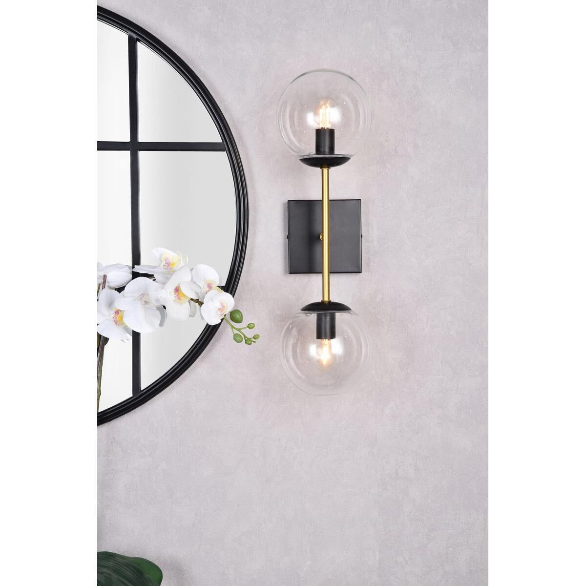 Neri 7 Inch Wall Sconce by Elegant Lighting