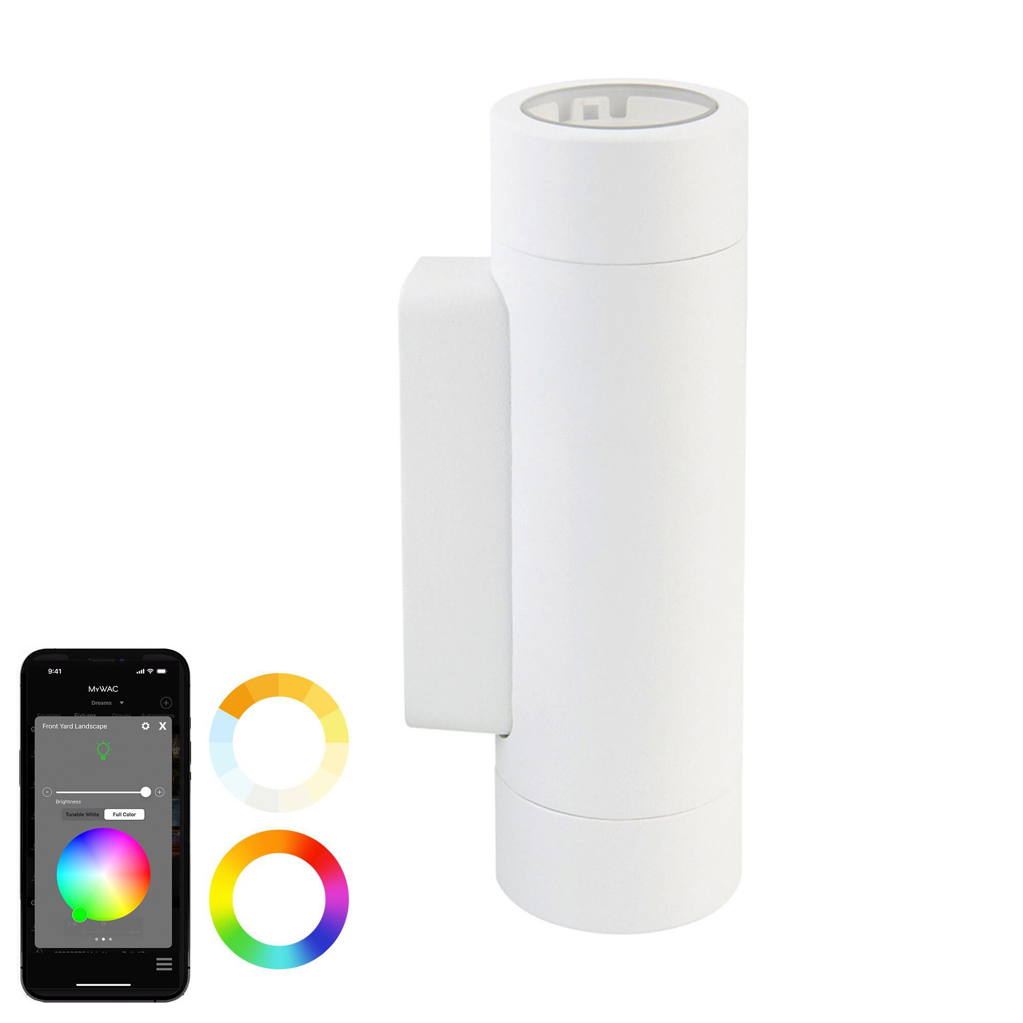 Shown in White finish
