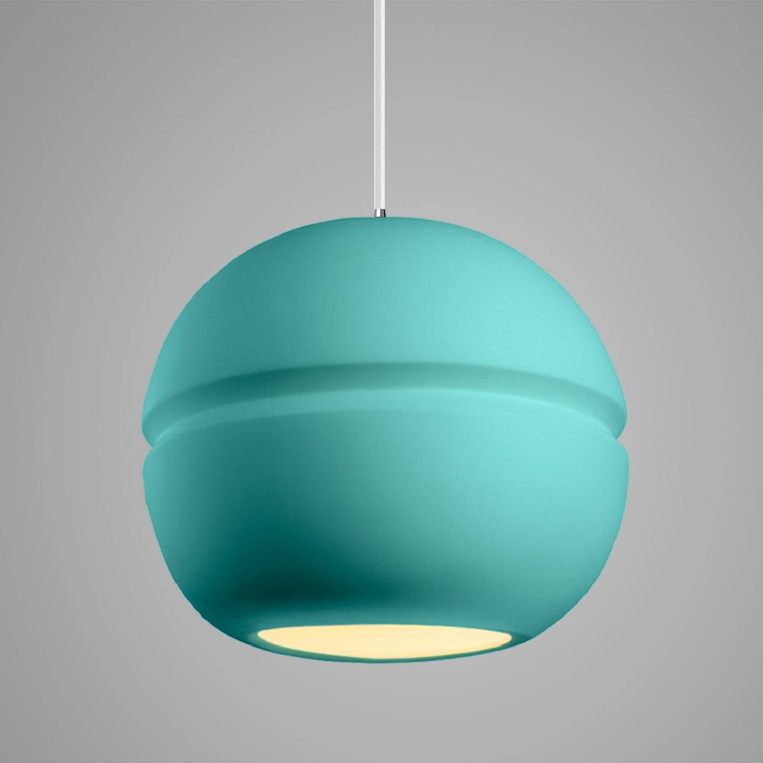 Shown in Polished Chrome finish and Reflecting Pool Ceramic shade