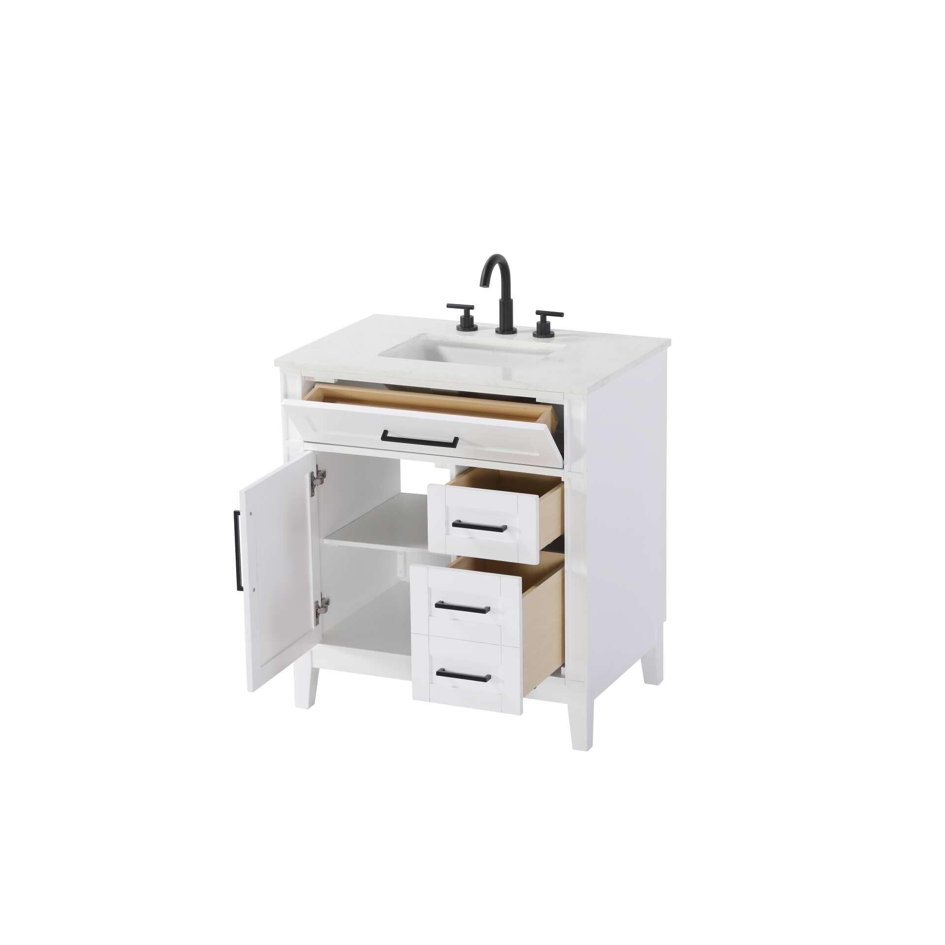 Virginia 32 Inch Bath Vanity by Elegant Decor