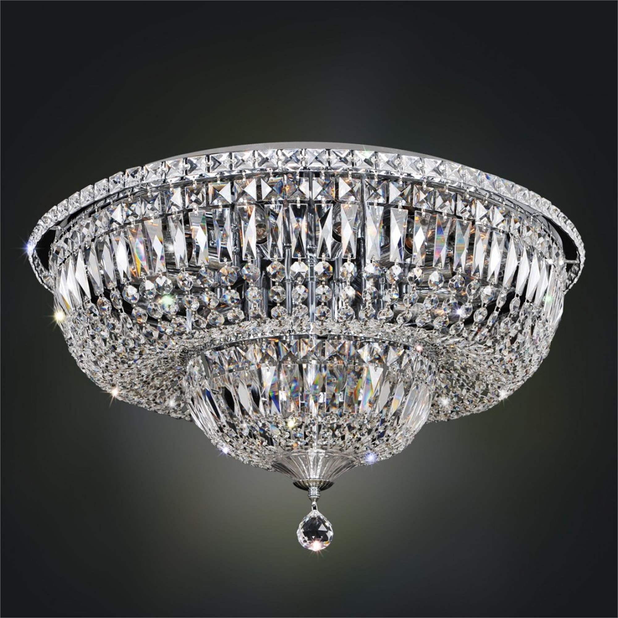 Betti 24 Inch 16 Light Flush Mount,
