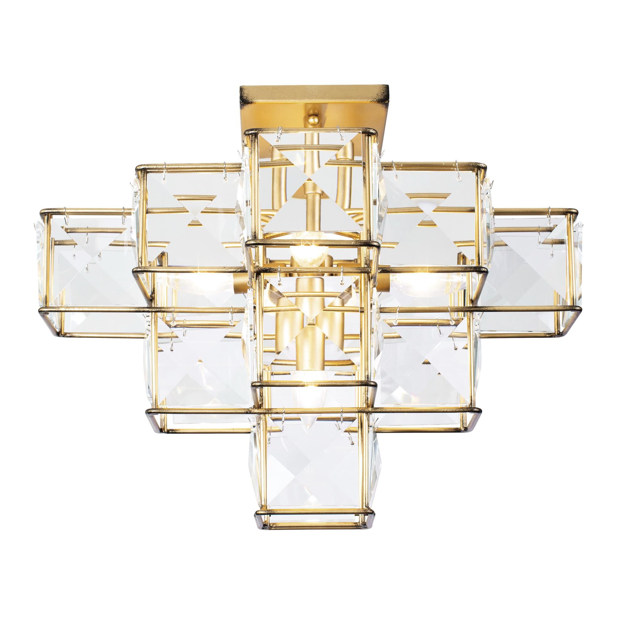 Cubic 5 Light Semi Flush Mount by Varaluz