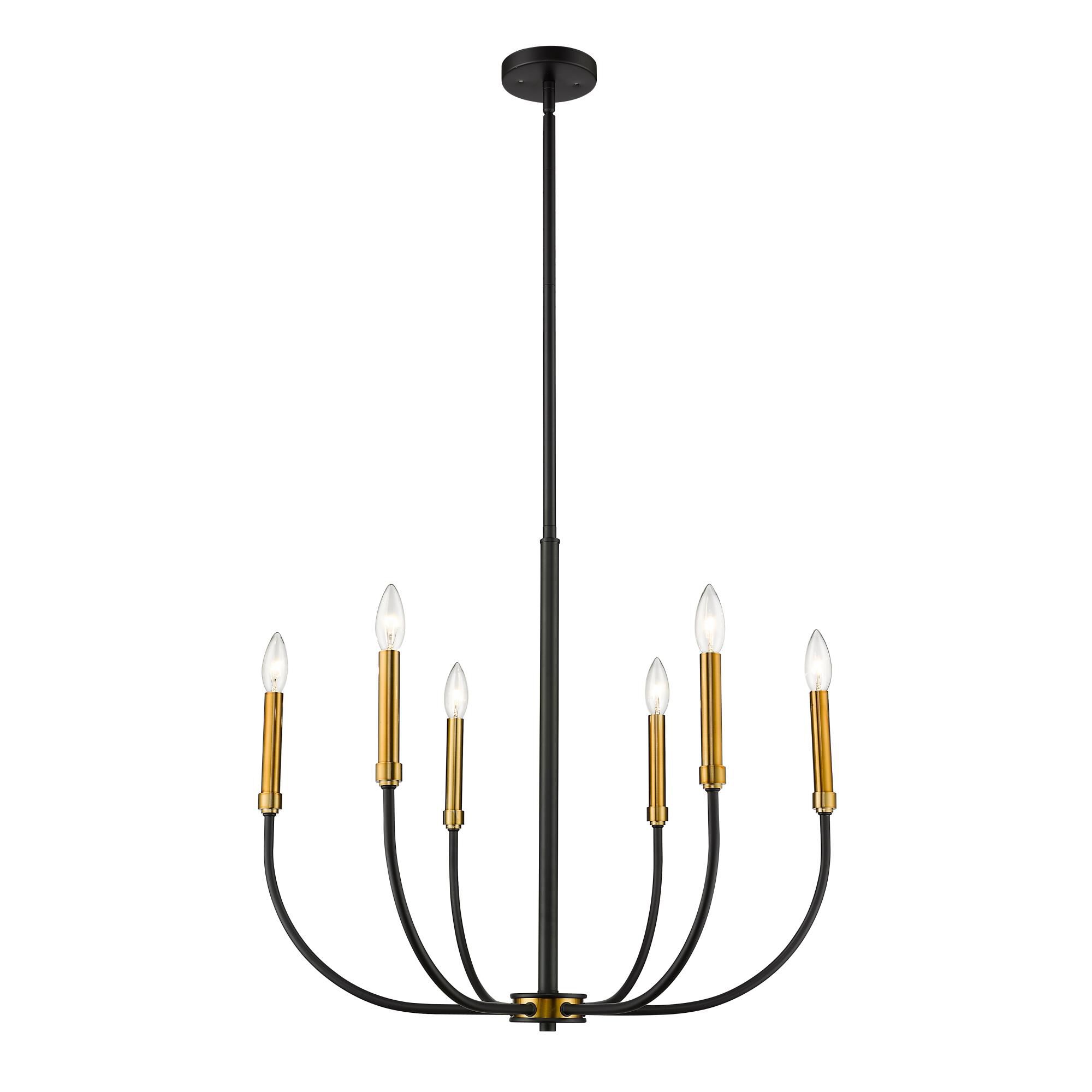 Haylie 26 Inch 6 Light Chandelier | Capitol Lighting