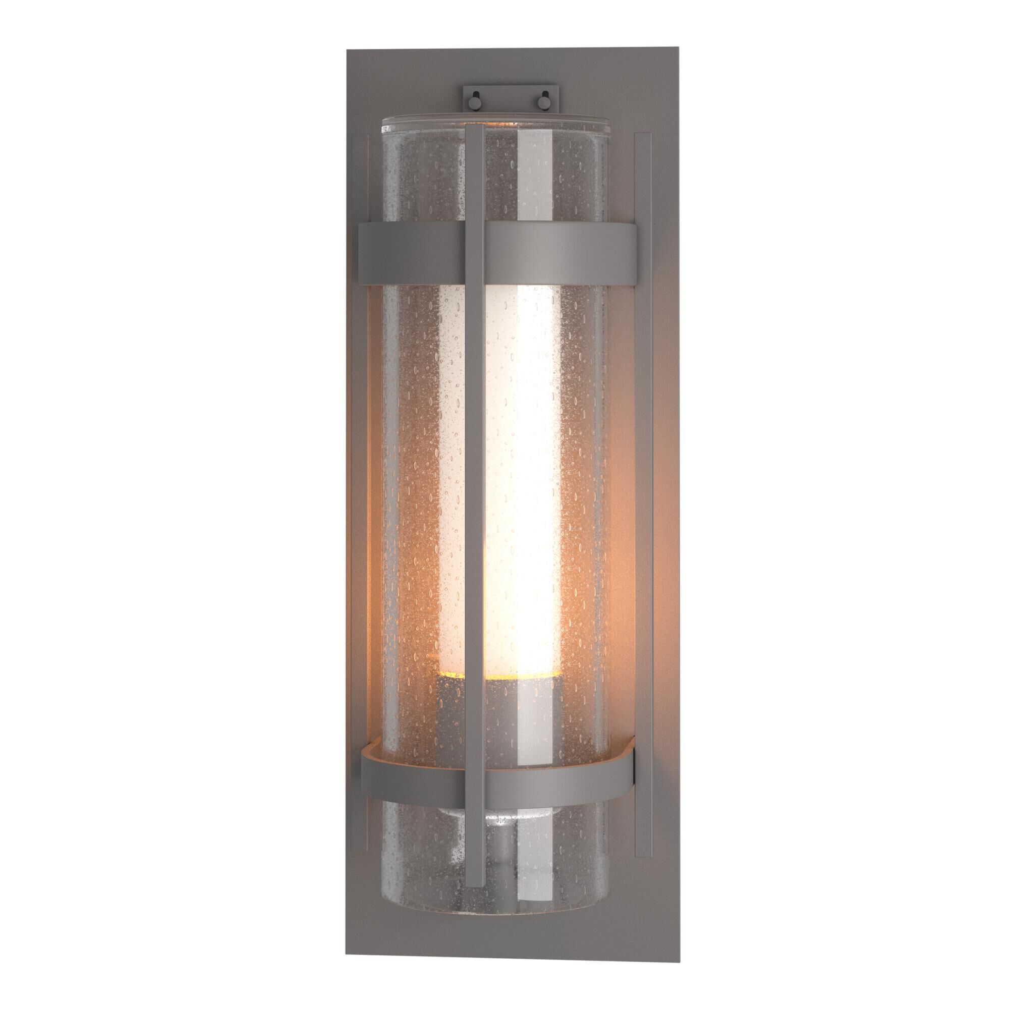 Hubbardton Forge Banded 25 Inch Tall Outdoor Wall Light