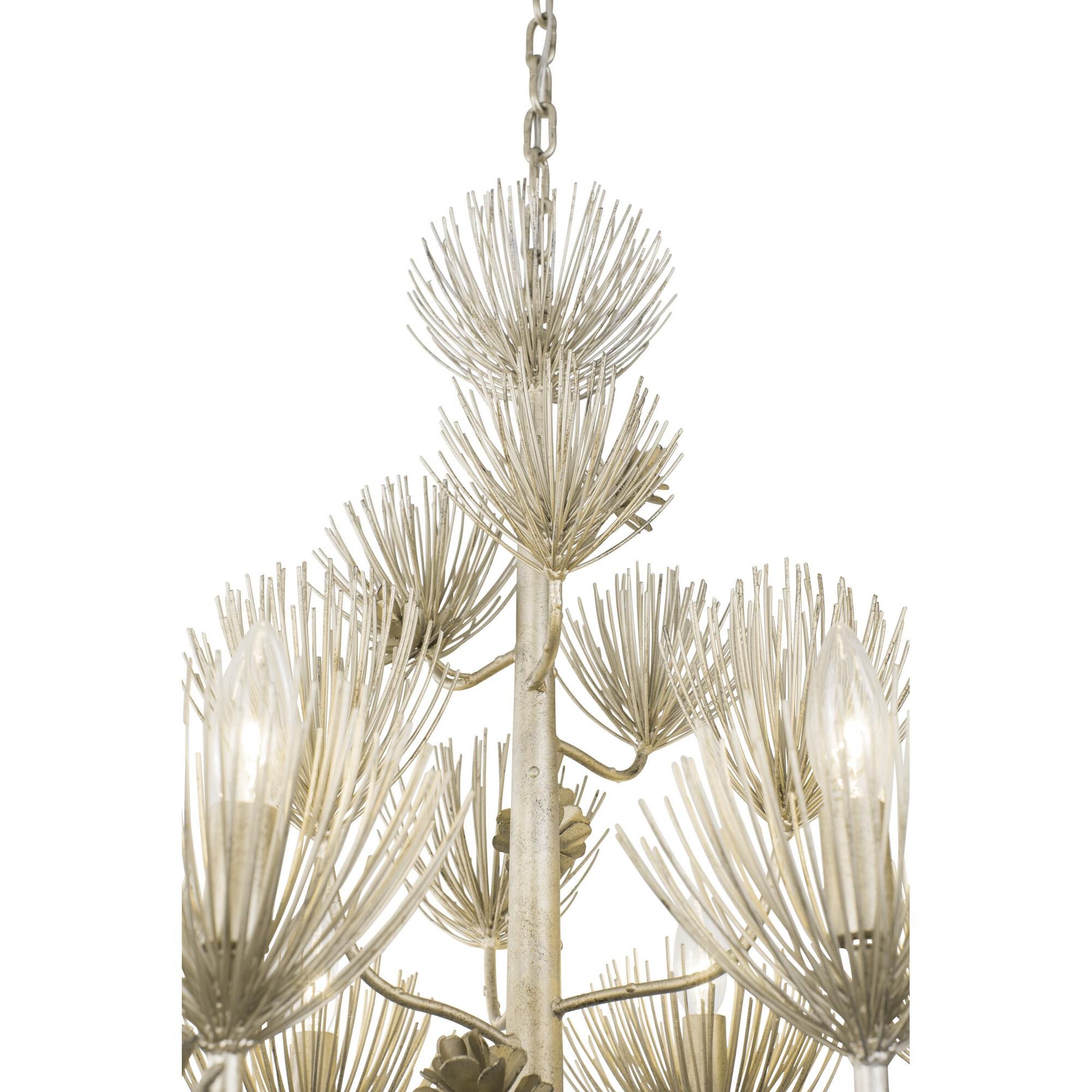 Pinion 24 Inch 6 Light Chandelier by Varaluz