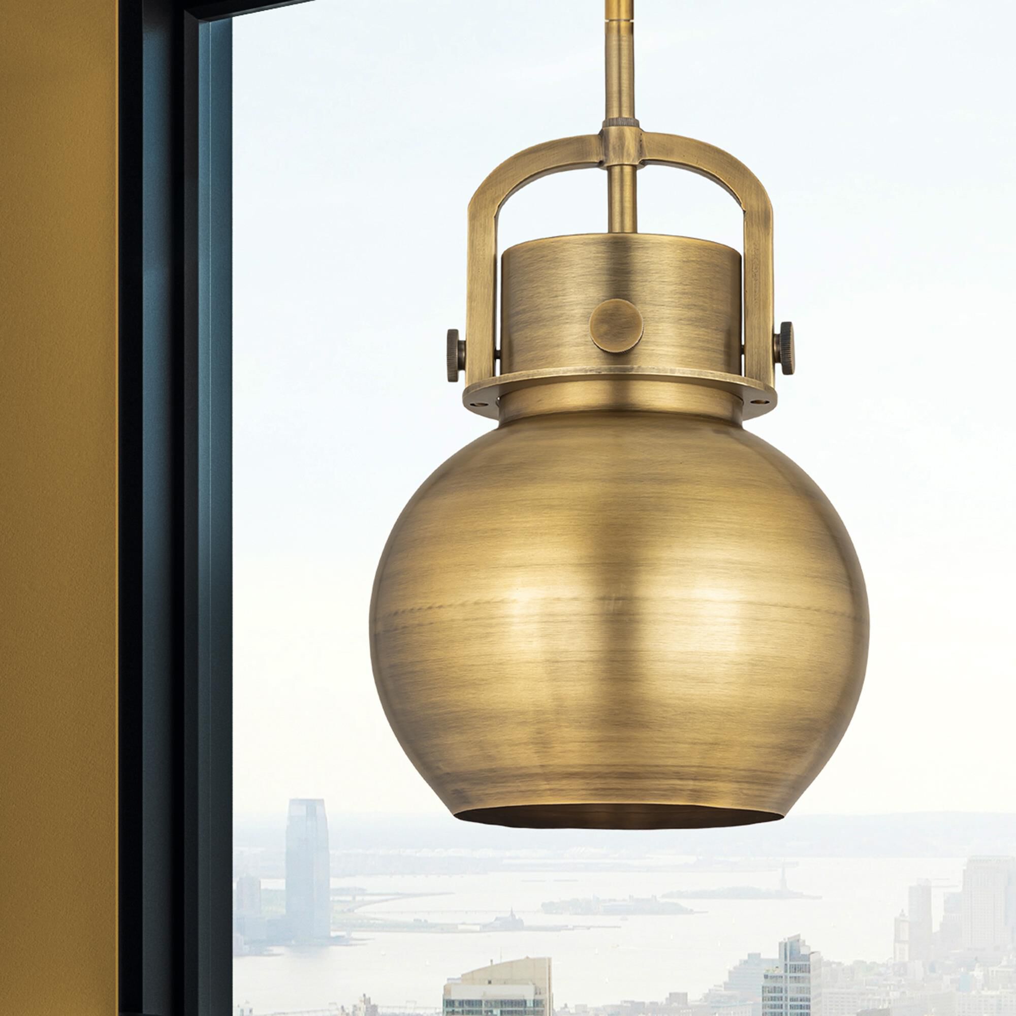 Bruno Marashlian Newton Sphere 8 Inch Mini Pendant by Innovations Lighting