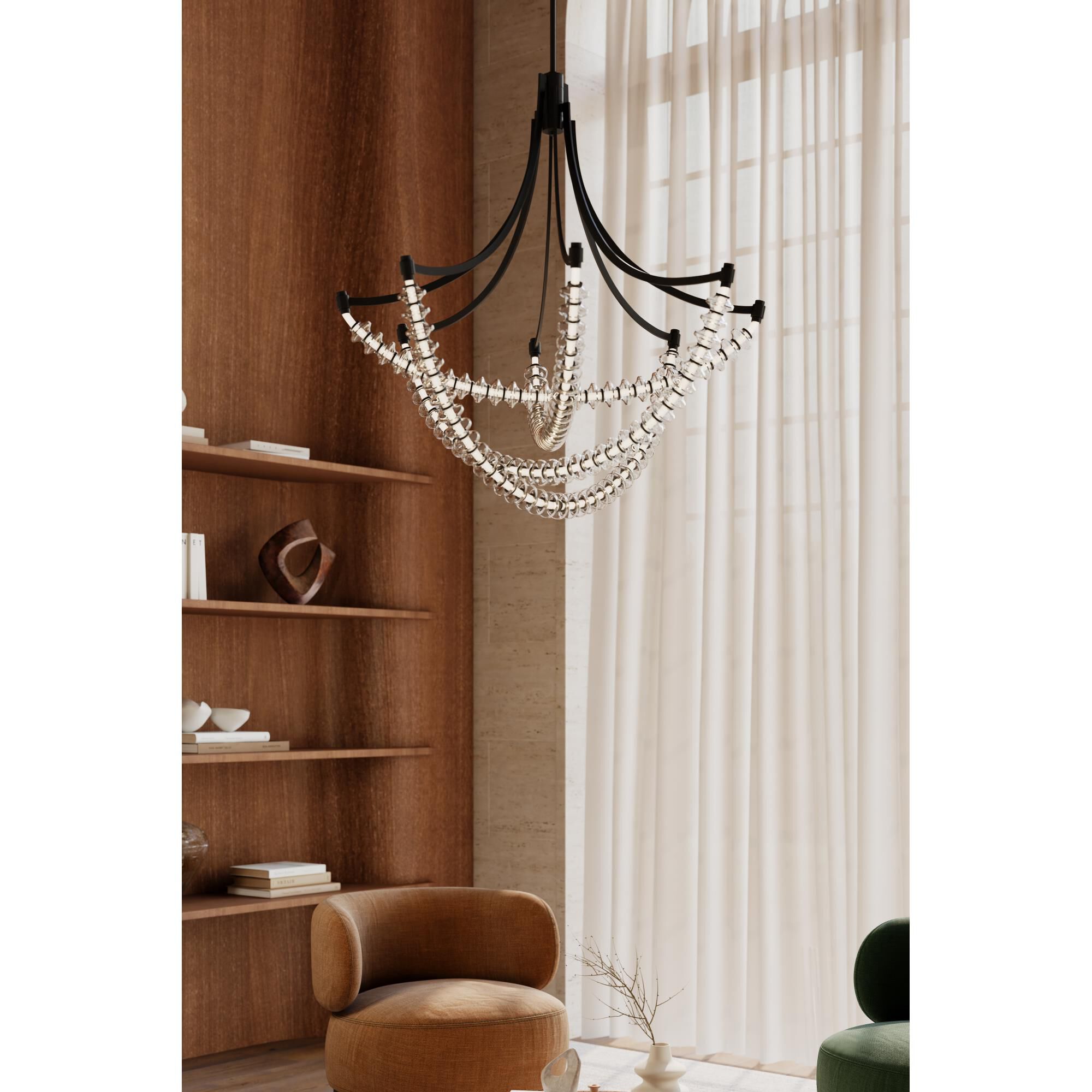 Pearl 39 Inch Chandelier by Minka Lavery