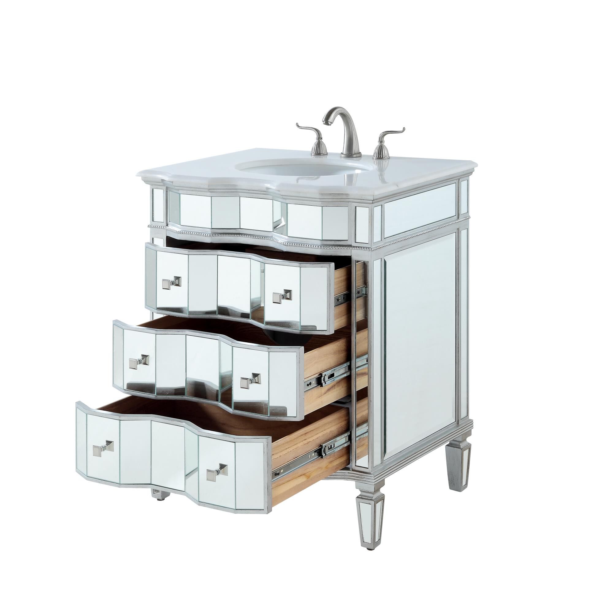 Shown in Silver finish
