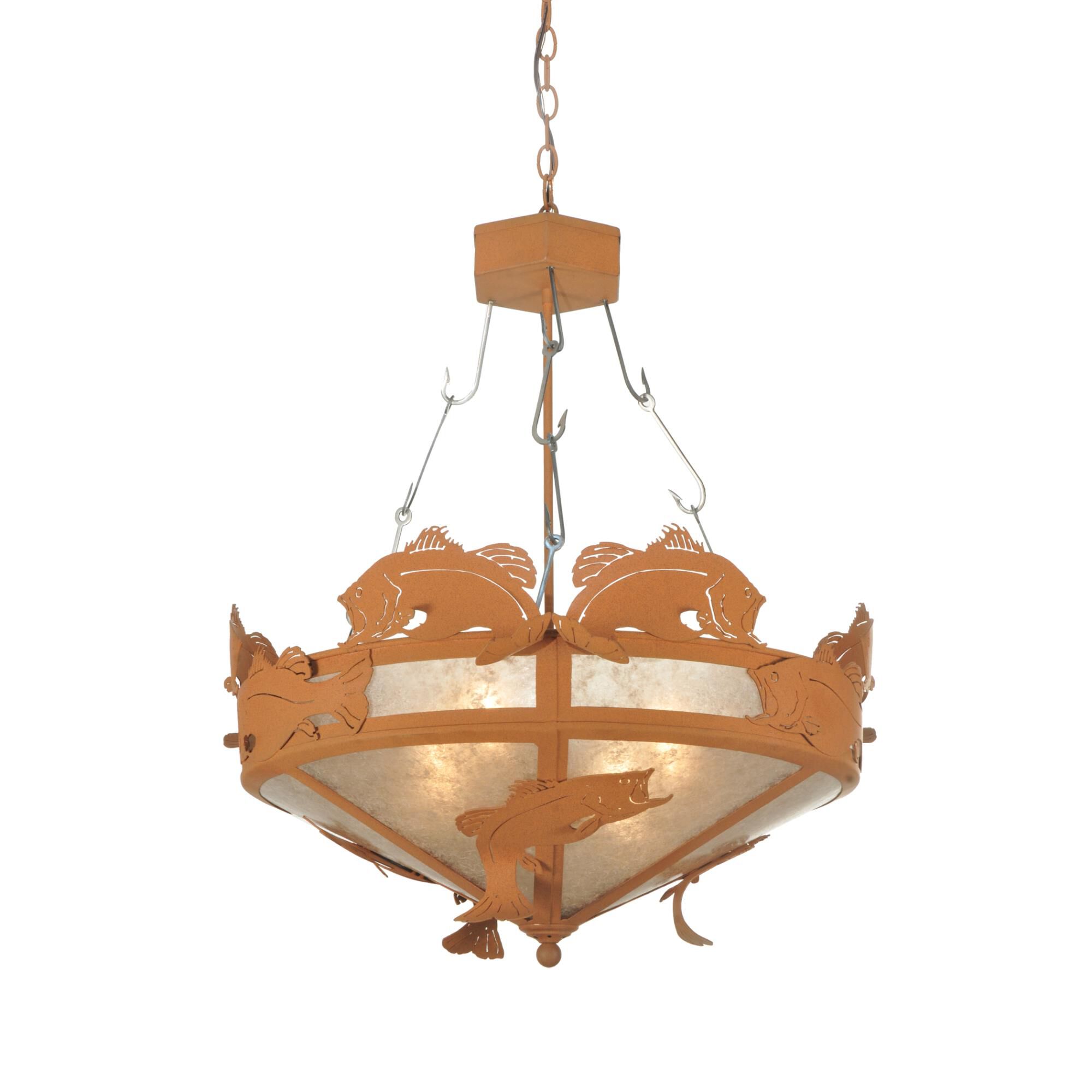 Shown in Earth finish and Silver Mica glass