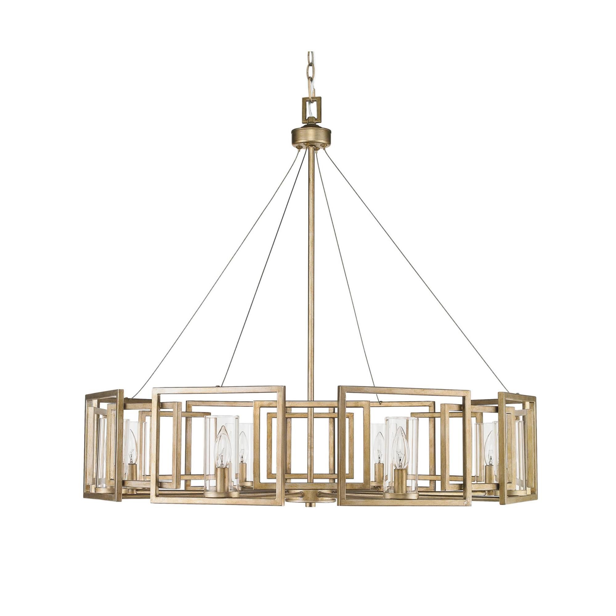Marco 33 Inch Chandelier by Golden Lighting