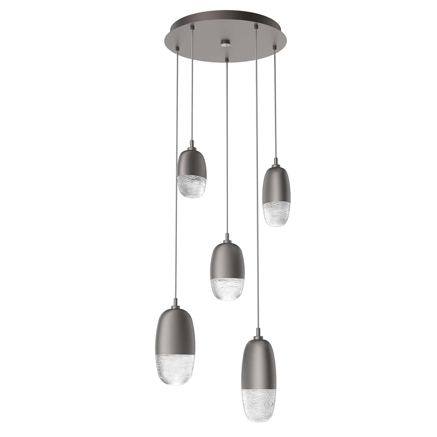 Pebble Multi Light Pendant by Hammerton Studio