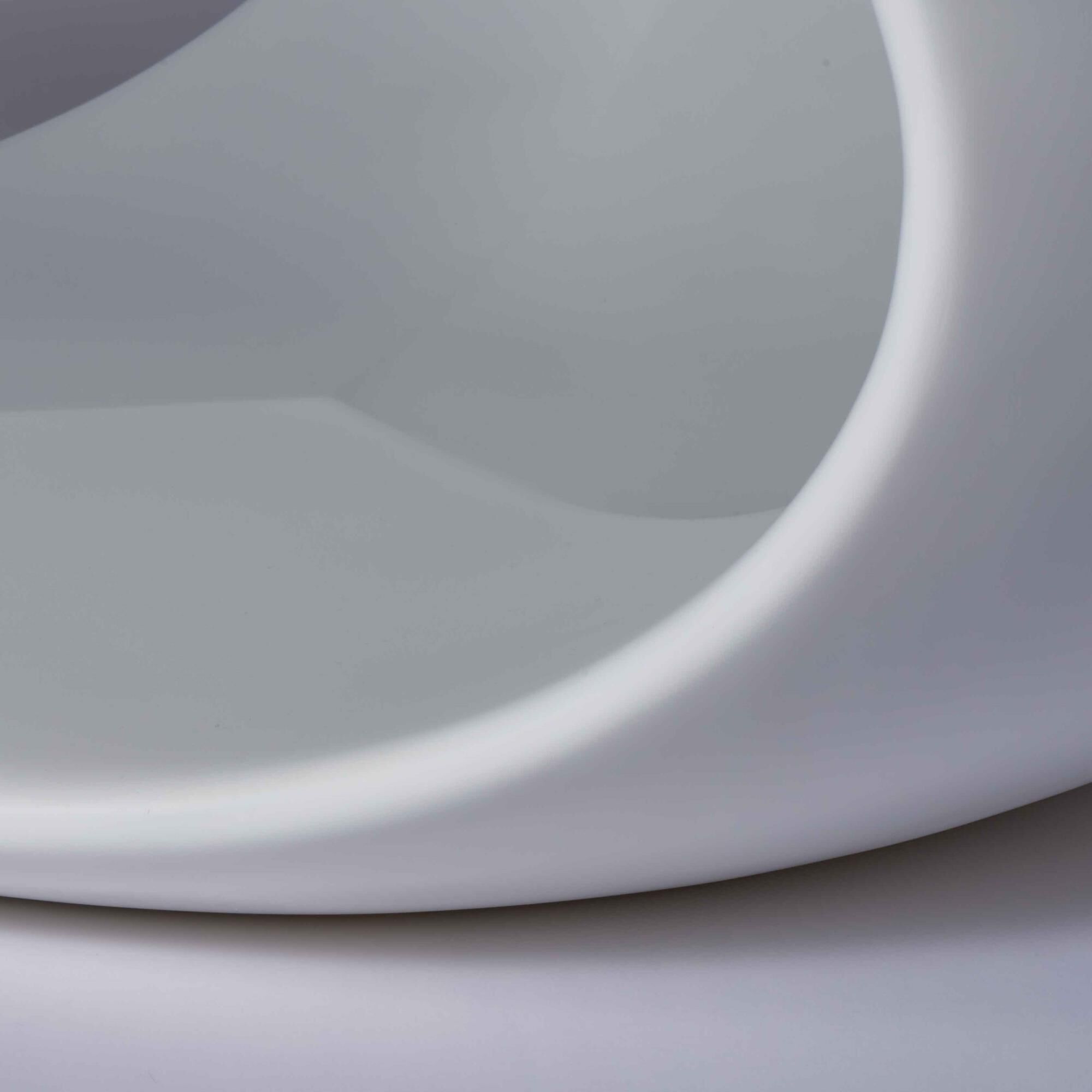 Shown in Snow White finish