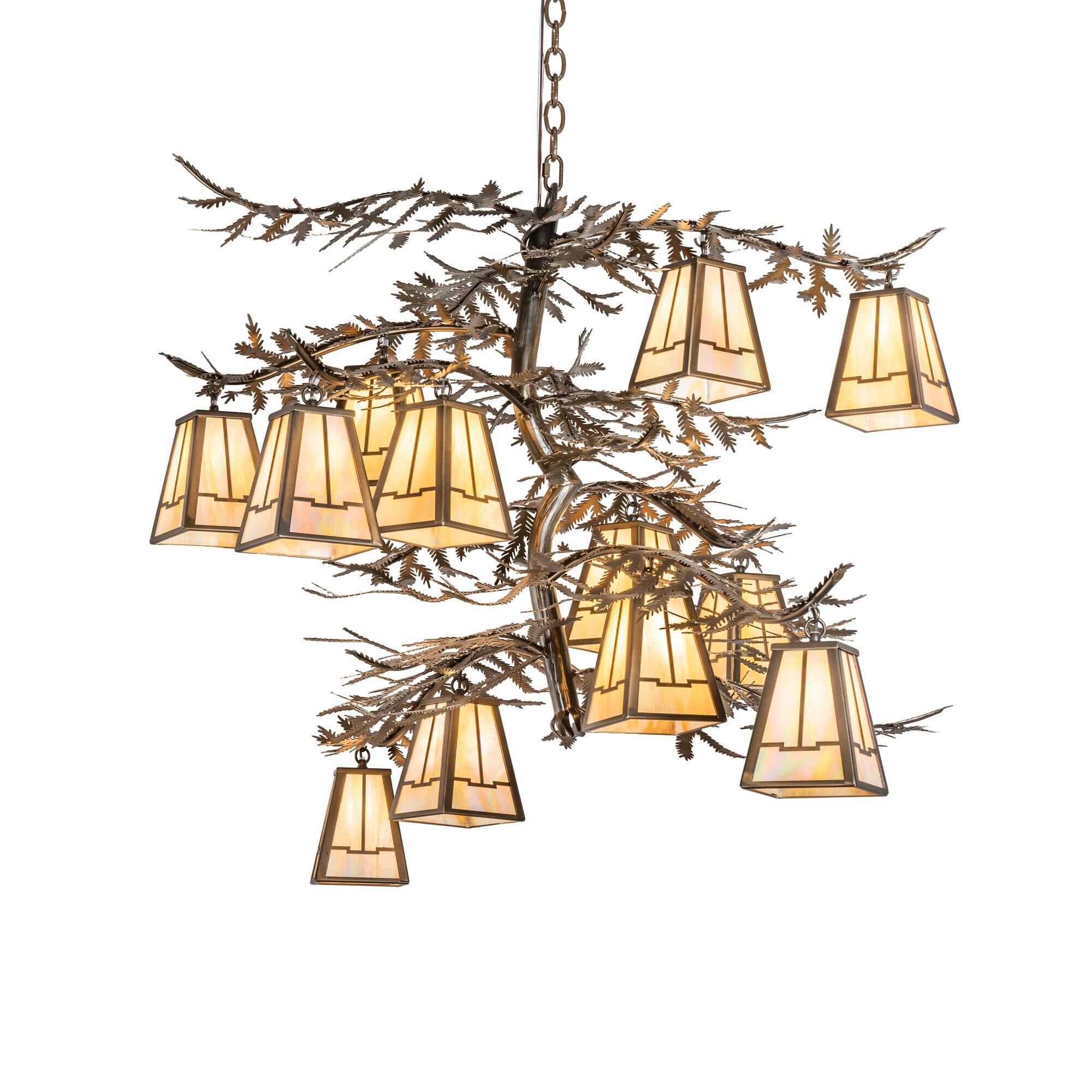 Meyda Lighting Pine Branch 55 Inch Chandelier