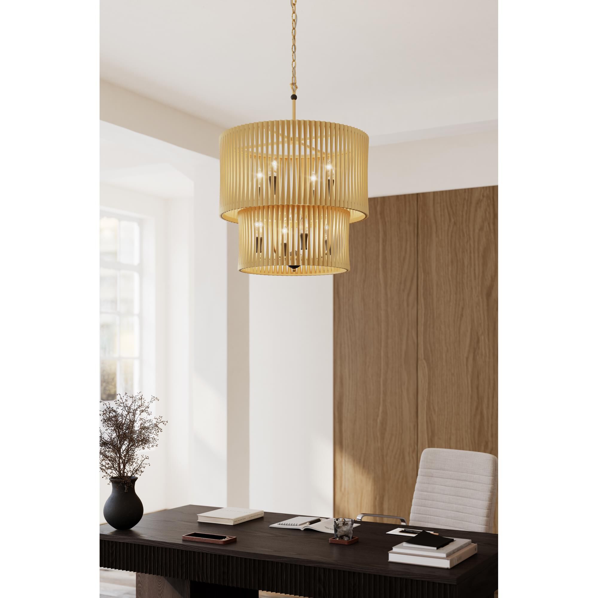 Aven 24 Inch Large Pendant by Minka Lavery