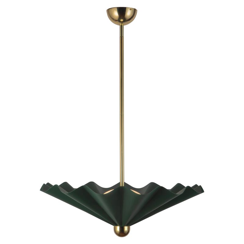 Jason Koharik Furrow 25 Inch Large Pendant by Alora Lighting
