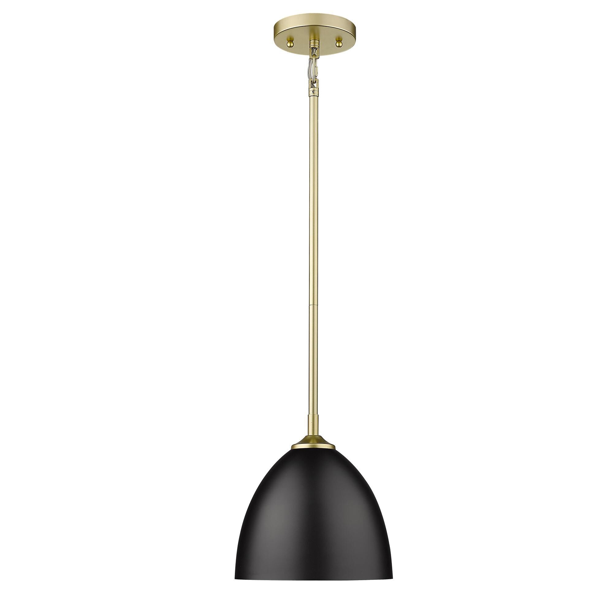 Zoey 9 Inch Mini Pendant by Golden Lighting