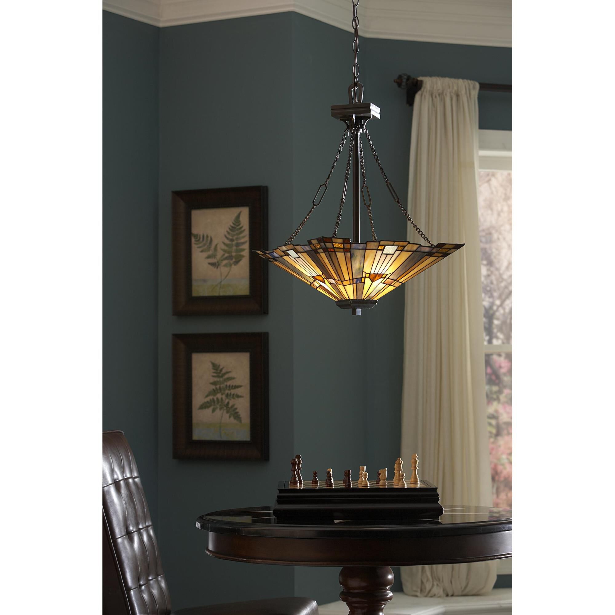 Inglenook 17 Inch Large Pendant by Quoizel
