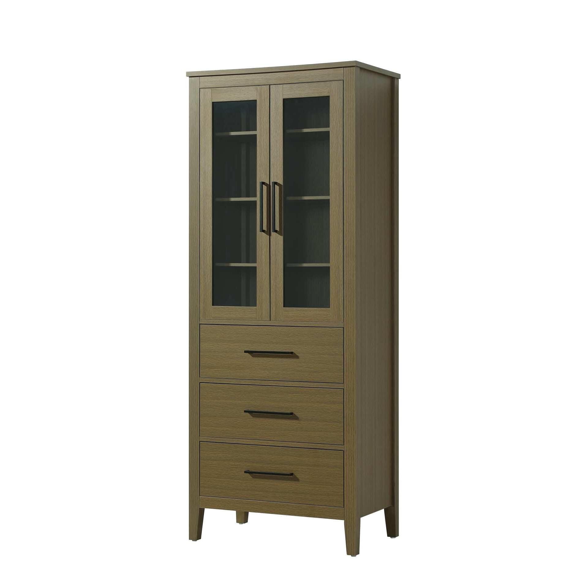Millie 72 Inch Storage Cabinet by Elegant Decor