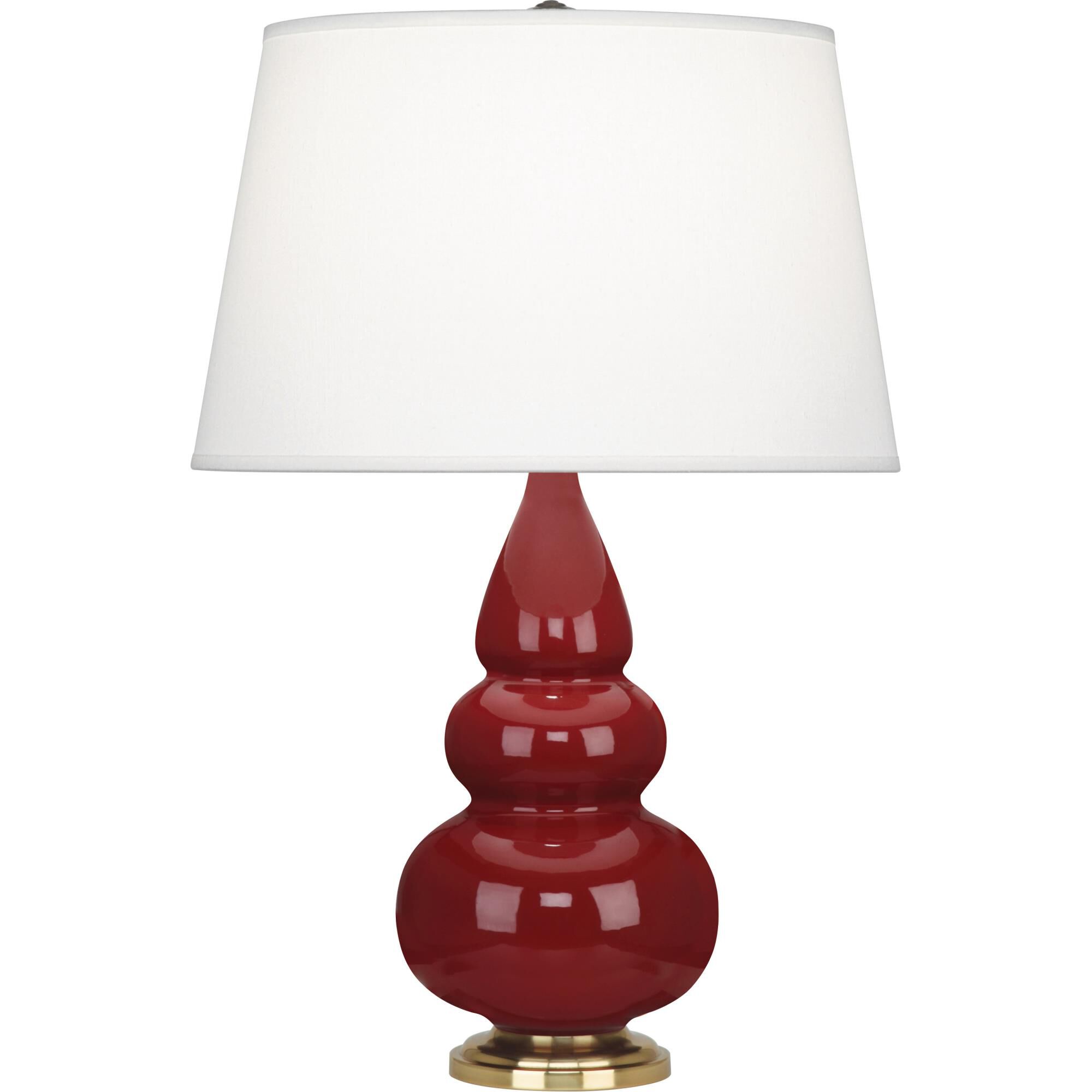 Small Triple Gourd 24 Inch Accent Lamp by Robert Abbey
